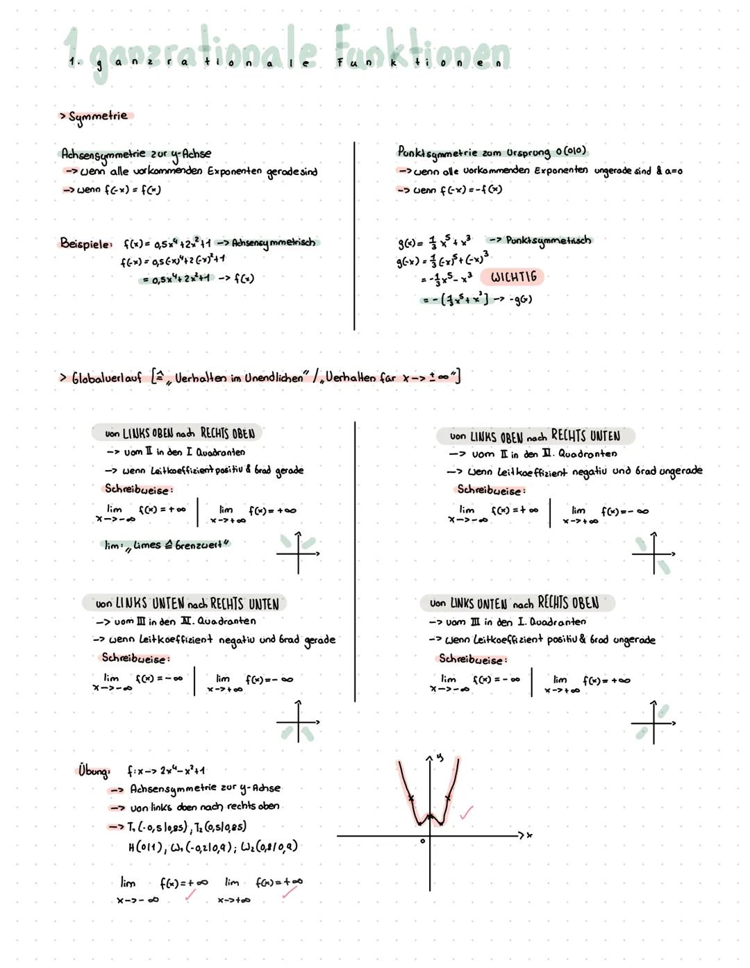 # 1. goozrationale funktionen

> wichtige Grundbegriffe

Eine Funktion f mit einer Gleichung der Form $f(x)= ax^ tax +...+...+ a_2x't a_1x +