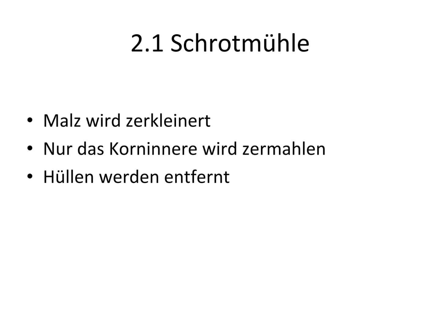 GFS - Herstellung von Bier Gliederung
Rohstoffe
Brauvorgang
Gärungsprozess
Versuch: alkoholische Gärung
Alkoholfreies Bier 1. Rohstoffe
Wass