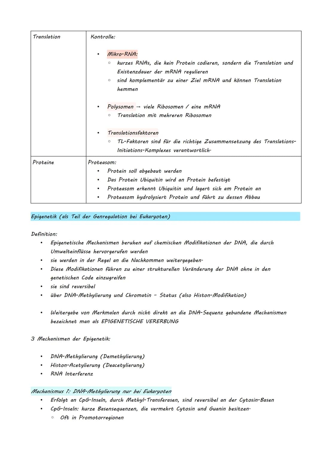 Bio LK Klausur Nr.2
●
●
Eukaryotische Genregulation (Mutationsarten)
Epigenetik
Zellzyklus + Krebs
Humangenetik
o Meiose
O Rekombination
O S