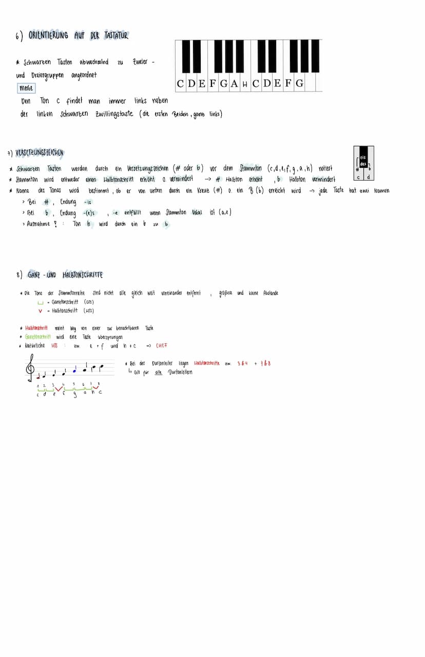 MUSIKALISCHE
^) NOTENWERTE
Ganze Noten
Halbe Noten
Viertel Noten
Achtel Noten
Sechzehntel
Noten
2) PAUSENWERTE
* Für
merke
>
* Wenn ein Punk