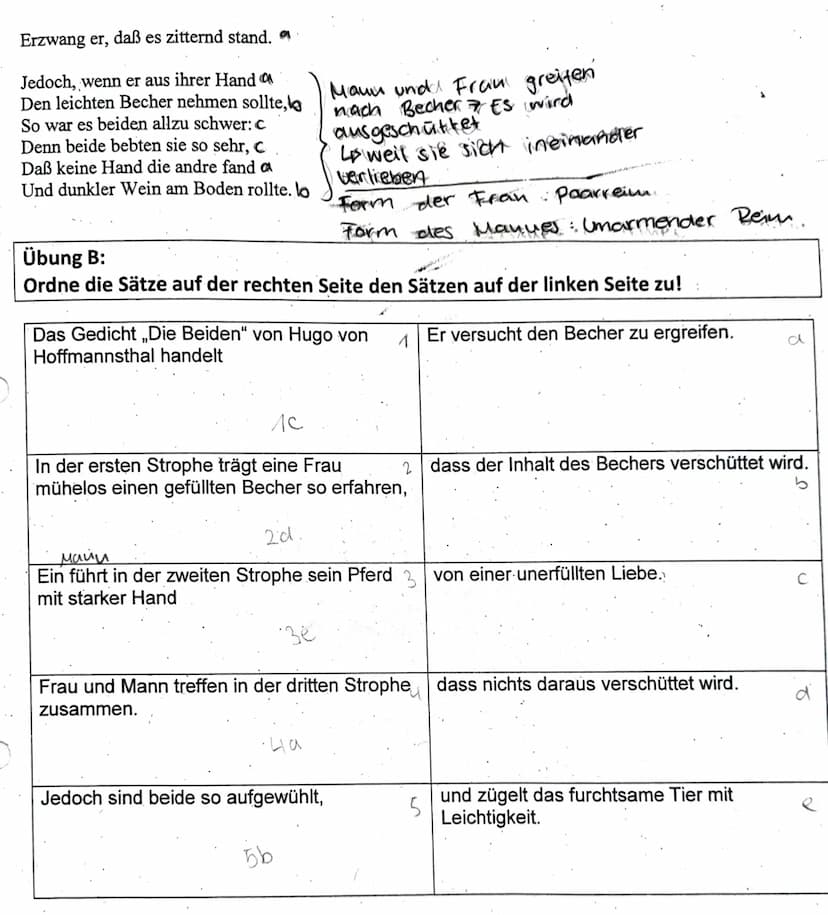 fachwissen dyrik"
REIM : Untersucht man
das Reimschema eines Gedichtes, erhält
off auch Hinweise auf den Inhalt (bspw: Kreuz-
reim - kann fü