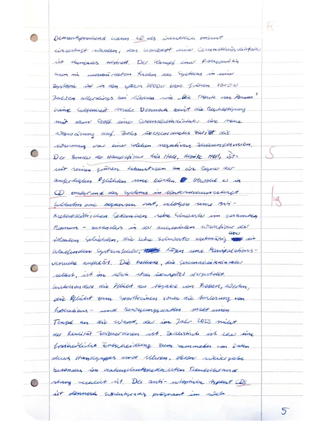 2. Klausur - Leistungskurs Deutsch - 12/1
Thema: Juli Zeh - Corpus Delicti
24.11.2023
Erlaubtes Hilfsmittel: Wörterbuch der deutschen Rechts