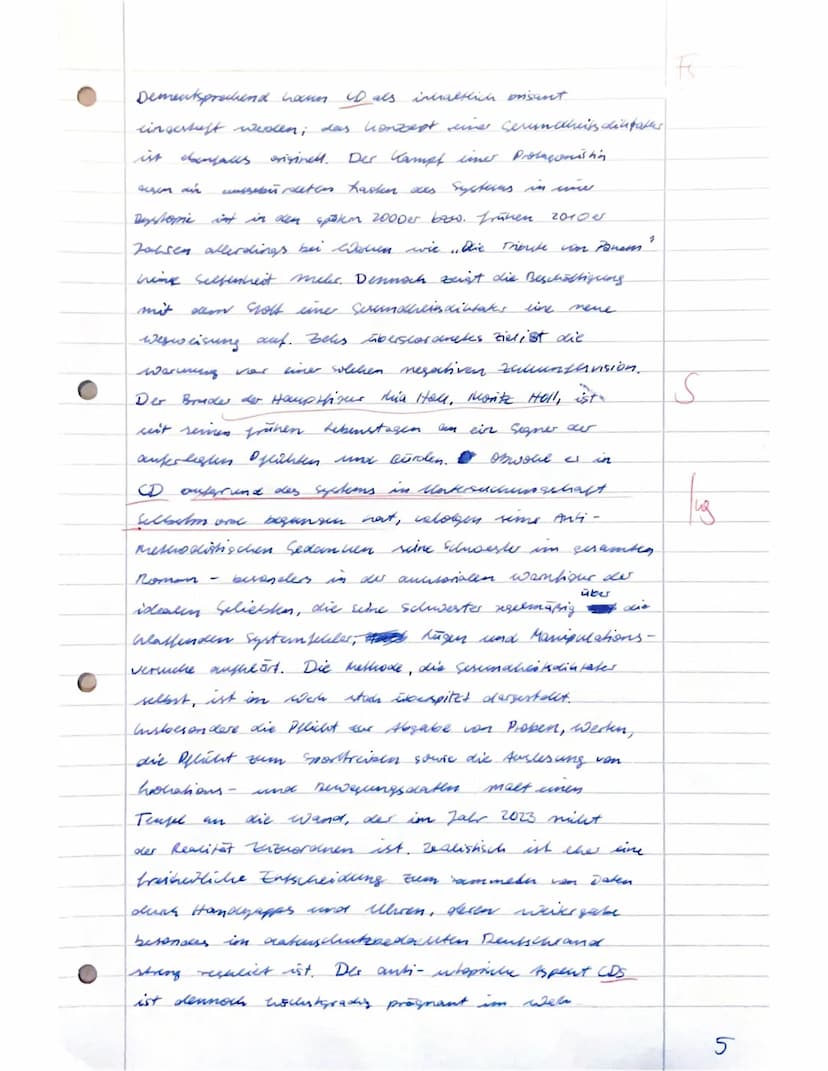 2. Klausur - Leistungskurs Deutsch - 12/1
Thema: Juli Zeh - Corpus Delicti
24.11.2023
Erlaubtes Hilfsmittel: Wörterbuch der deutschen Rechts
