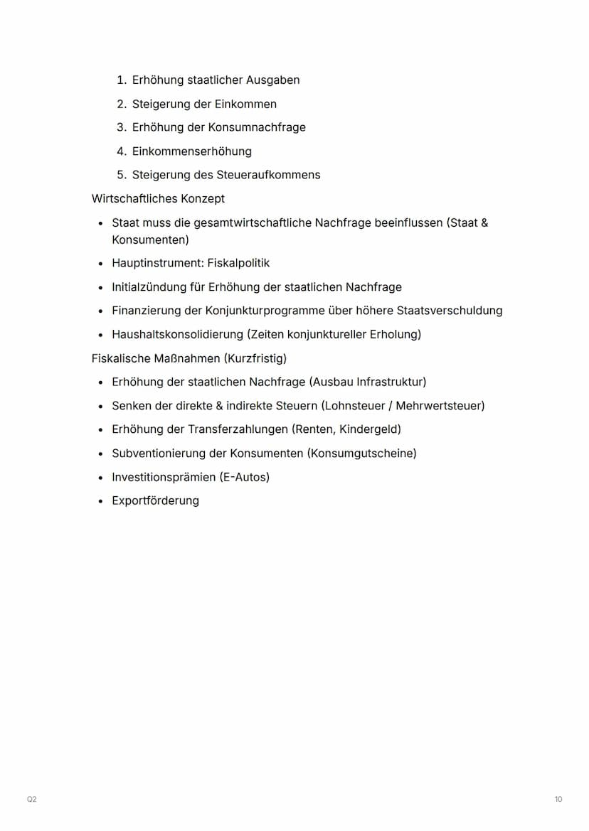 02
Q2
Q2.1 Konjunkturanalyse und Konjunkturpolitik-Herausforderungen
prozessorientierter Wirtschaftspolitik
▼ Beobachtung, Analyse und Progn
