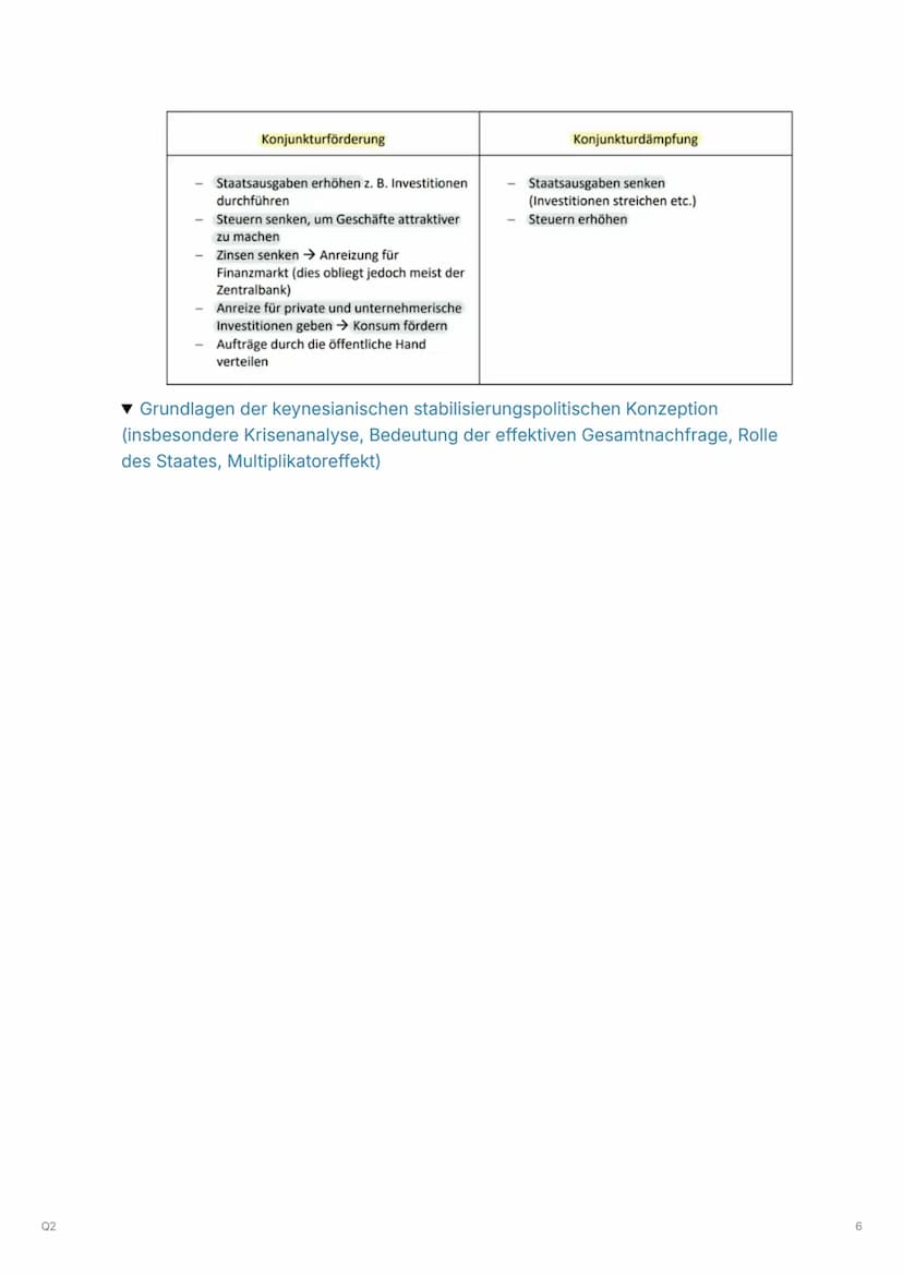 02
Q2
Q2.1 Konjunkturanalyse und Konjunkturpolitik-Herausforderungen
prozessorientierter Wirtschaftspolitik
▼ Beobachtung, Analyse und Progn