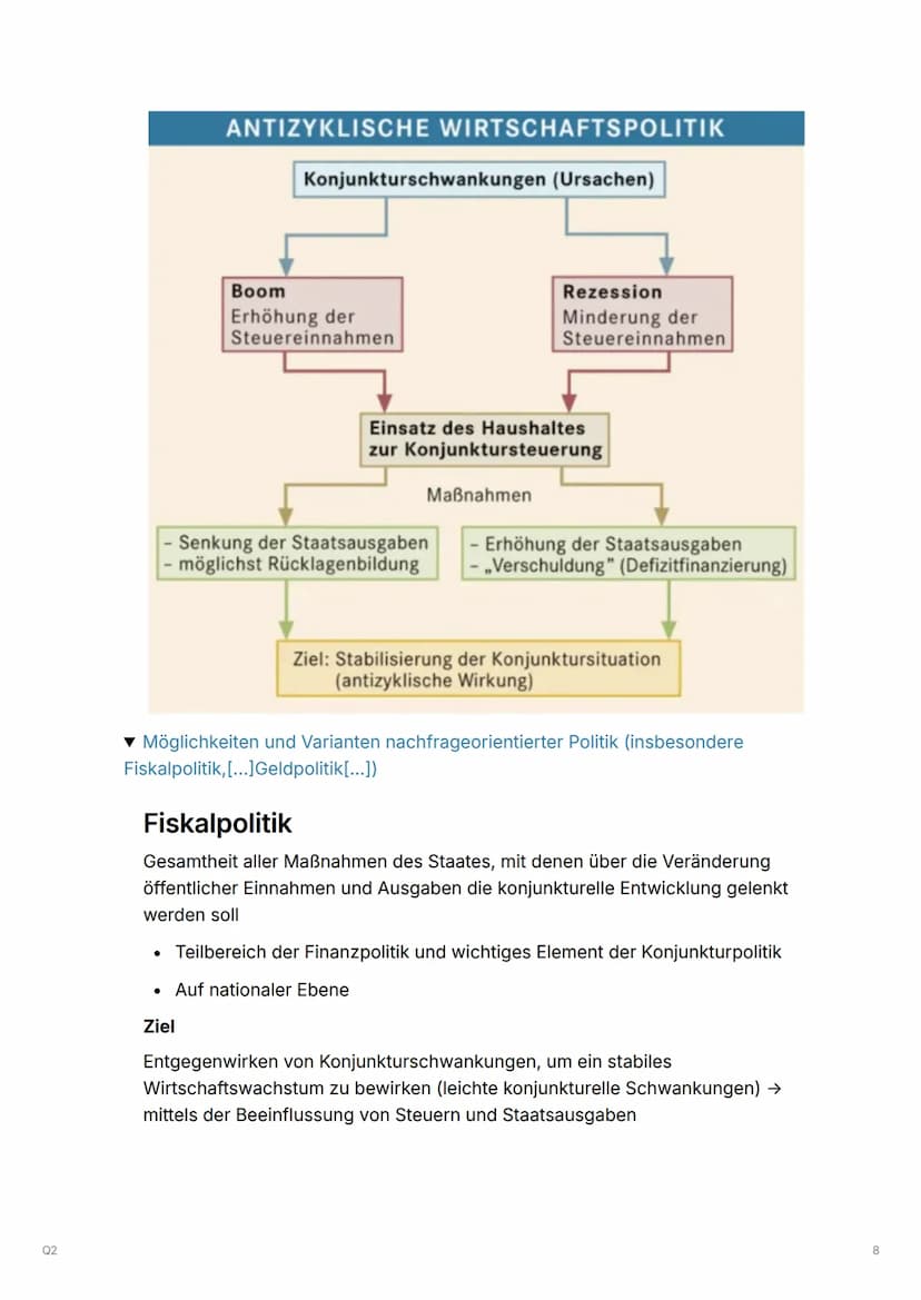 02
Q2
Q2.1 Konjunkturanalyse und Konjunkturpolitik-Herausforderungen
prozessorientierter Wirtschaftspolitik
▼ Beobachtung, Analyse und Progn