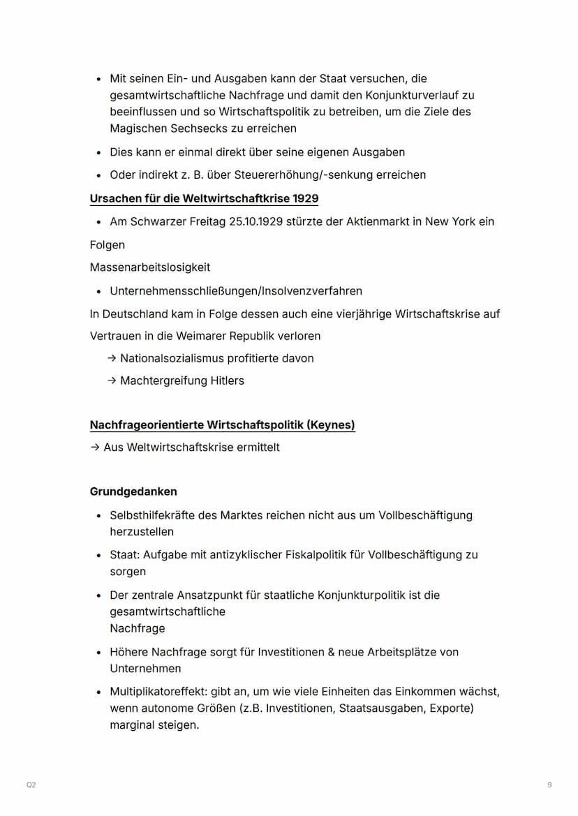02
Q2
Q2.1 Konjunkturanalyse und Konjunkturpolitik-Herausforderungen
prozessorientierter Wirtschaftspolitik
▼ Beobachtung, Analyse und Progn
