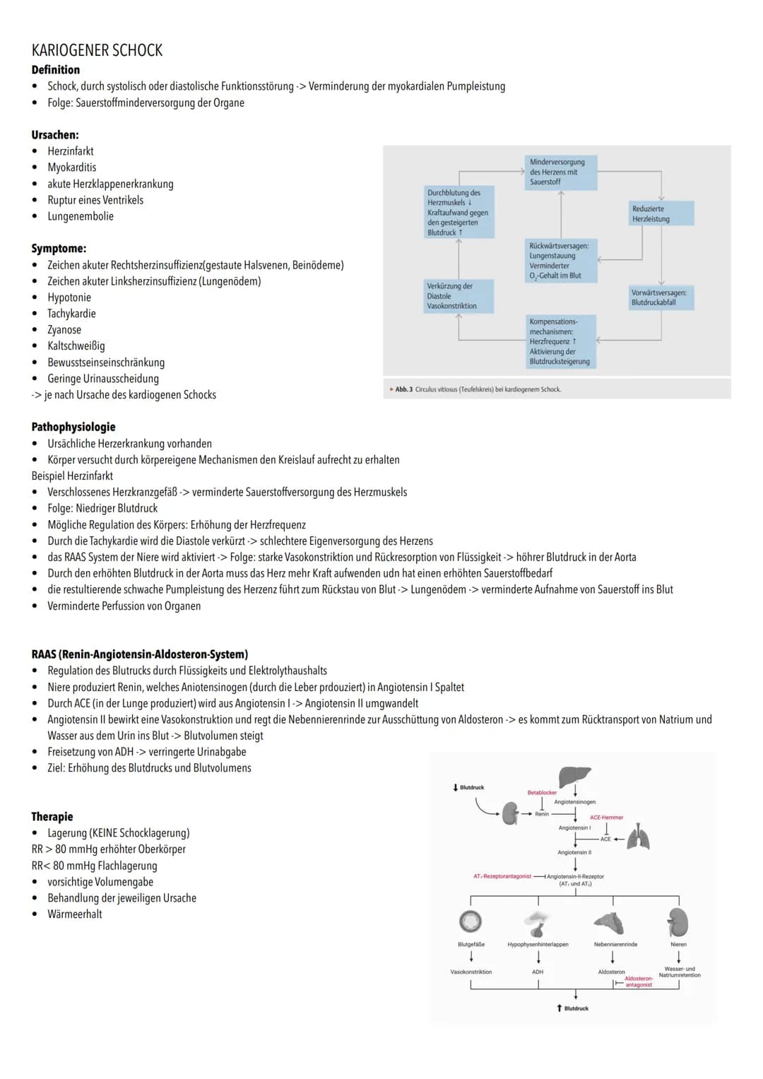 ●
DEFINITION SCHOCK S
• Blutkreislauf im Körper ist lebensbedrohlich gestört
●
Missverständnis zwischen Bedarf und Angebot an Sauerstoff -> 