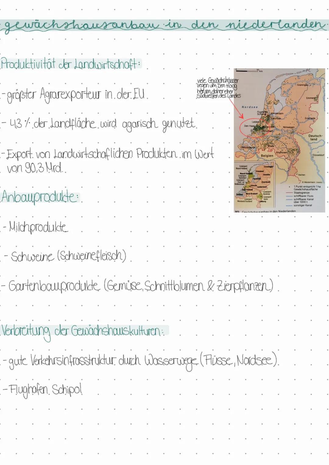 Gewächshausanbau in den Niederlanden