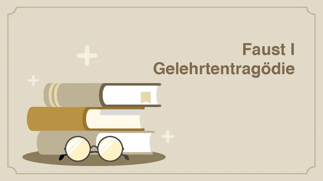 Einfache Faust Zusammenfassung und Mephisto Charakterisierung