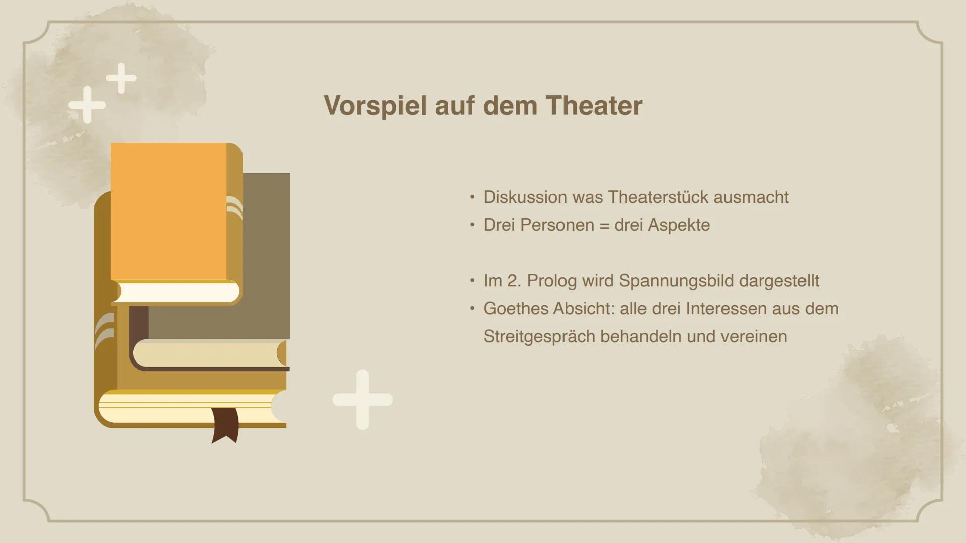 
<h2 id="gliederung">Gliederung</h2>
<p>Das Drama ist in verschiedene Phasen unterteilt, darunter die Exposition, die beiden Peripetien und 