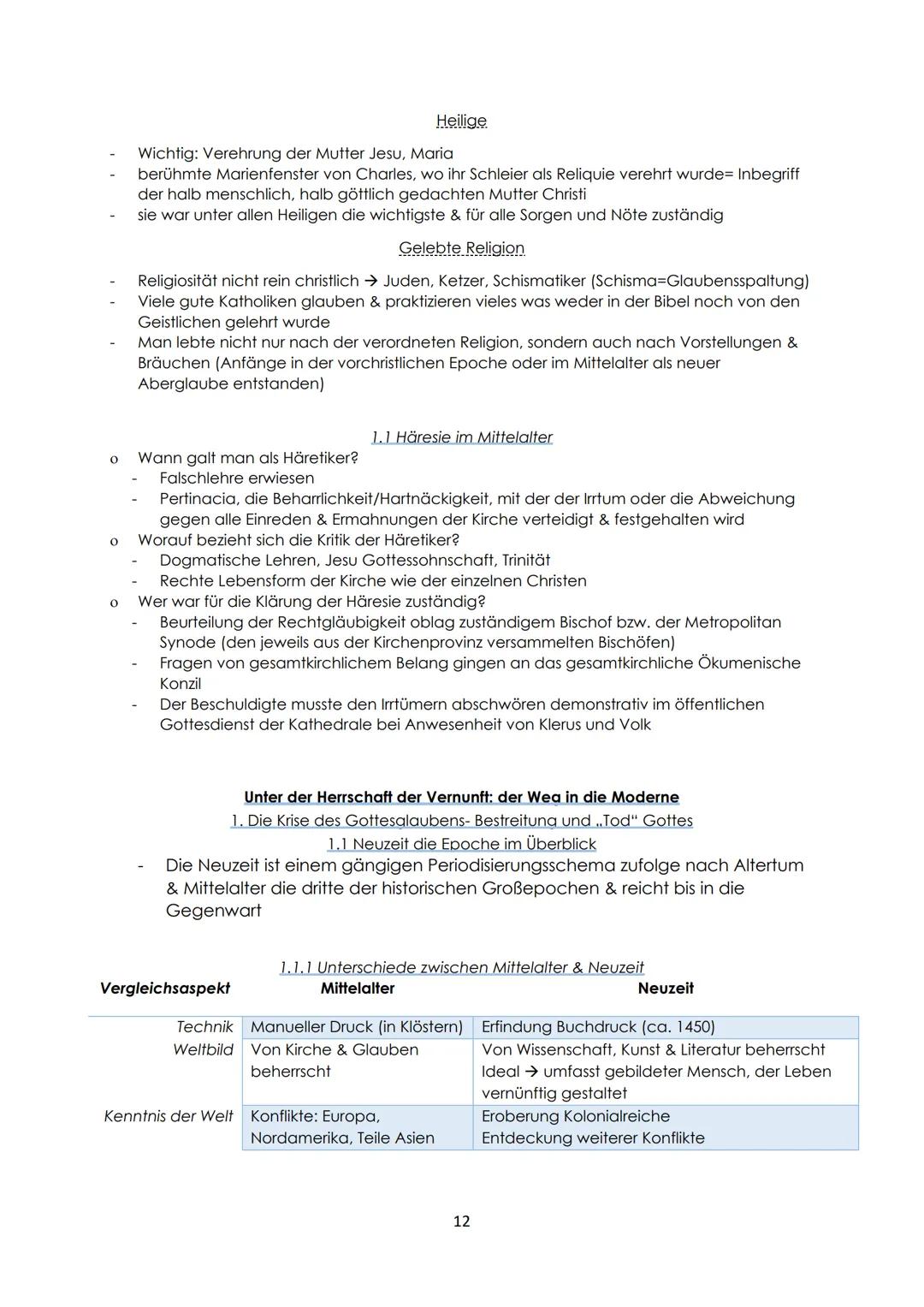 Religion GK - Abitur Zusammenfassung
Inhaltsverzeichnis
Die Anfänger (II): Von der Bewegung um Jesus zu den Gemeinden des Christus.
1. Der h