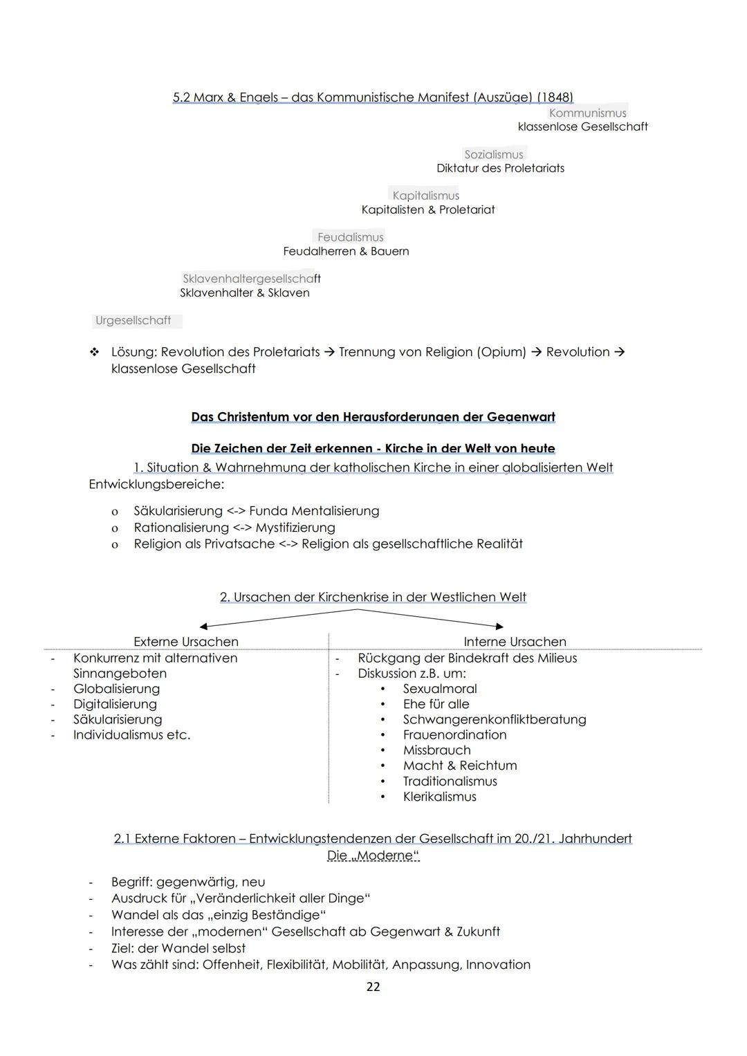 Religion GK - Abitur Zusammenfassung
Inhaltsverzeichnis
Die Anfänger (II): Von der Bewegung um Jesus zu den Gemeinden des Christus.
1. Der h