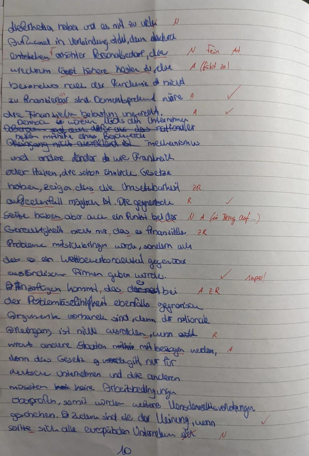 Aufgabenstellung:
Thema: Lieferkettengesetz-humanitäre Notwendigkeit oder bürokratischer Irrsinn?
1) Nenne die Ziele der Wirtschaftspolitik 