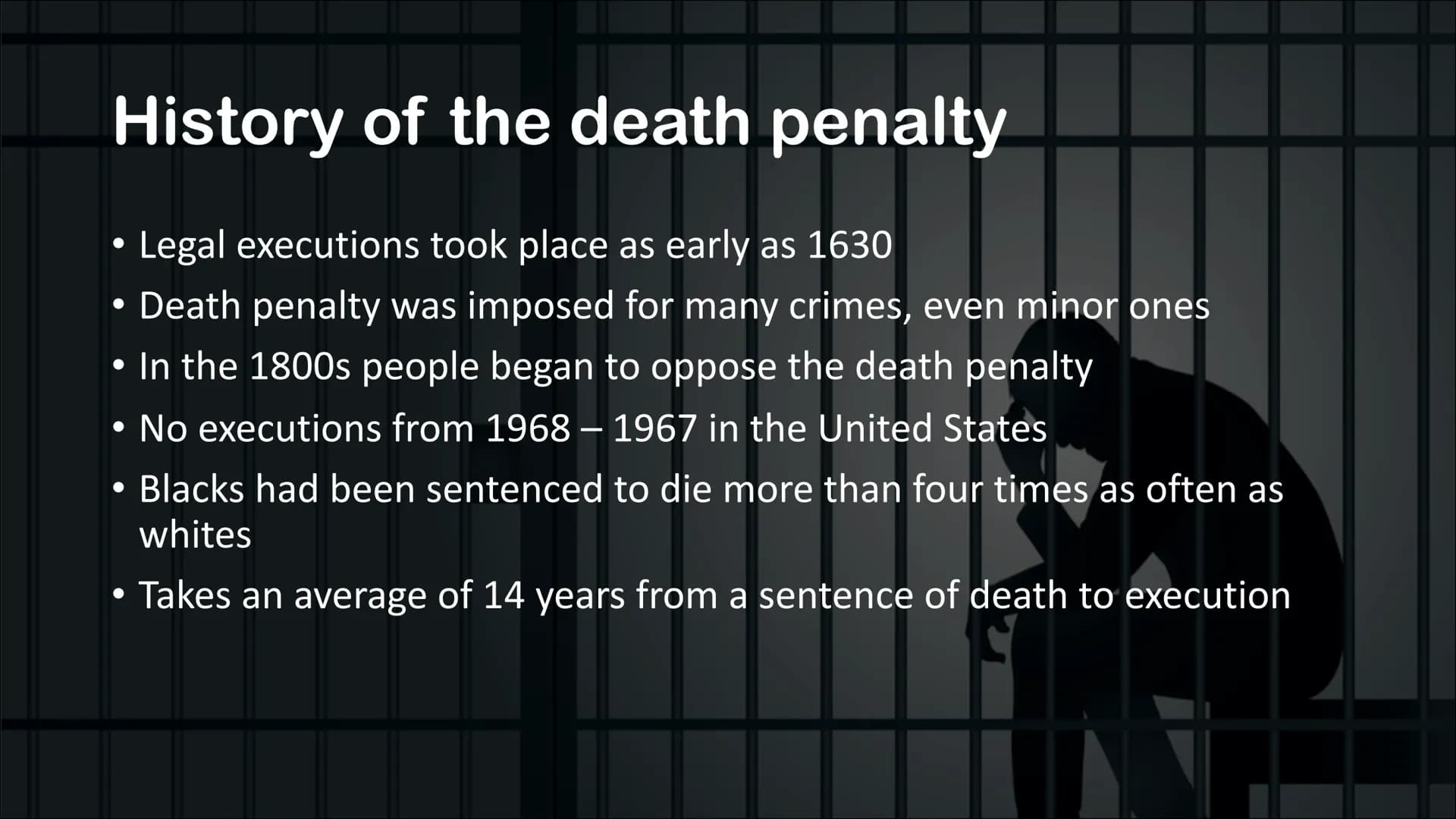 Death penalty
United States
DEATH PENALTY My presentation is about the death
penalty in the United States.
Table of contents
Worldwide there