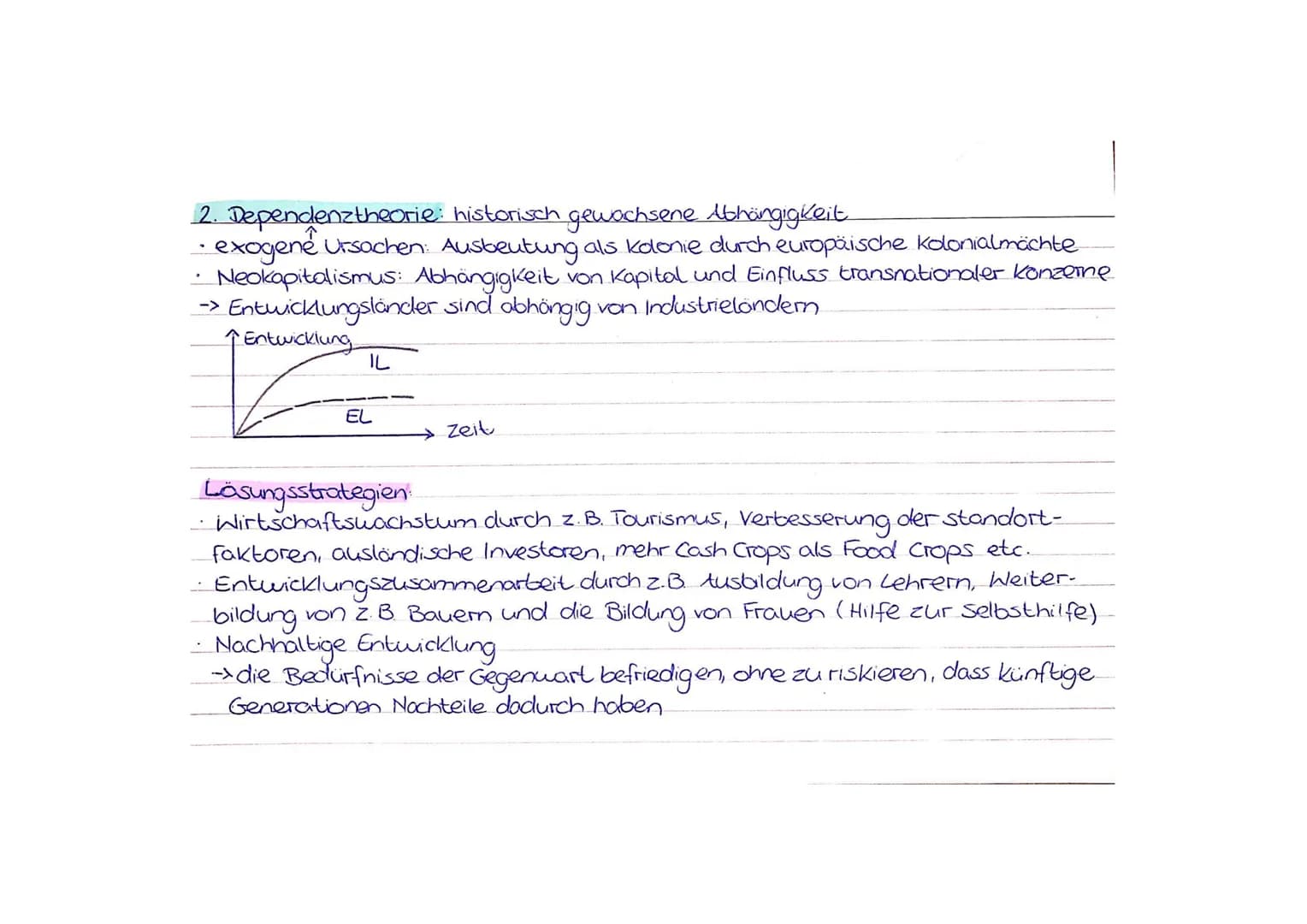 Erdkunde
Entwicklungsstände von Räumen.
Sozioökonomische
→ Entwicklungsstände von Ländern
Indikatoren zu den Entwicklungsständen/ Unterschei