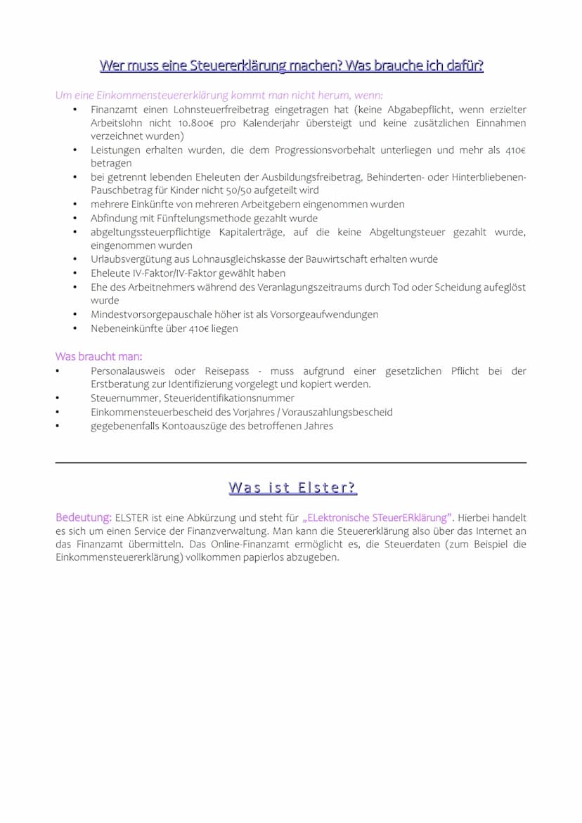 Definition: Steuern
Deutschland ist ein Steuerstaat. Das bedeutet, jede steuerpflichtige Person in Deutschland wird zu
Steuerabgaben aufgefo