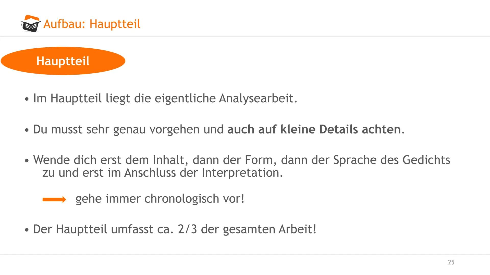 Gedichtanalyse
Angelika Dachtler
O examio
1 Agenda
Gedichtanalyse. Worum gehts?
Aufbau
Einleitung: Einleitungssatz, zeitliche Einorndung, In