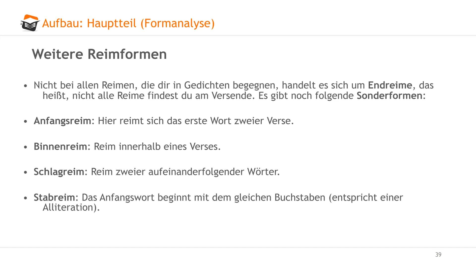 Gedichtanalyse
Angelika Dachtler
O examio
1 Agenda
Gedichtanalyse. Worum gehts?
Aufbau
Einleitung: Einleitungssatz, zeitliche Einorndung, In