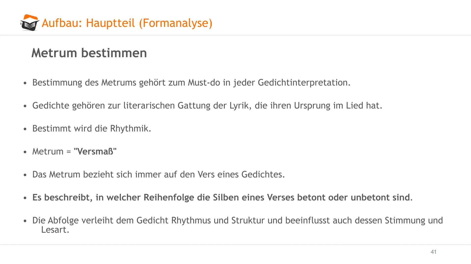 Gedichtanalyse
Angelika Dachtler
O examio
1 Agenda
Gedichtanalyse. Worum gehts?
Aufbau
Einleitung: Einleitungssatz, zeitliche Einorndung, In