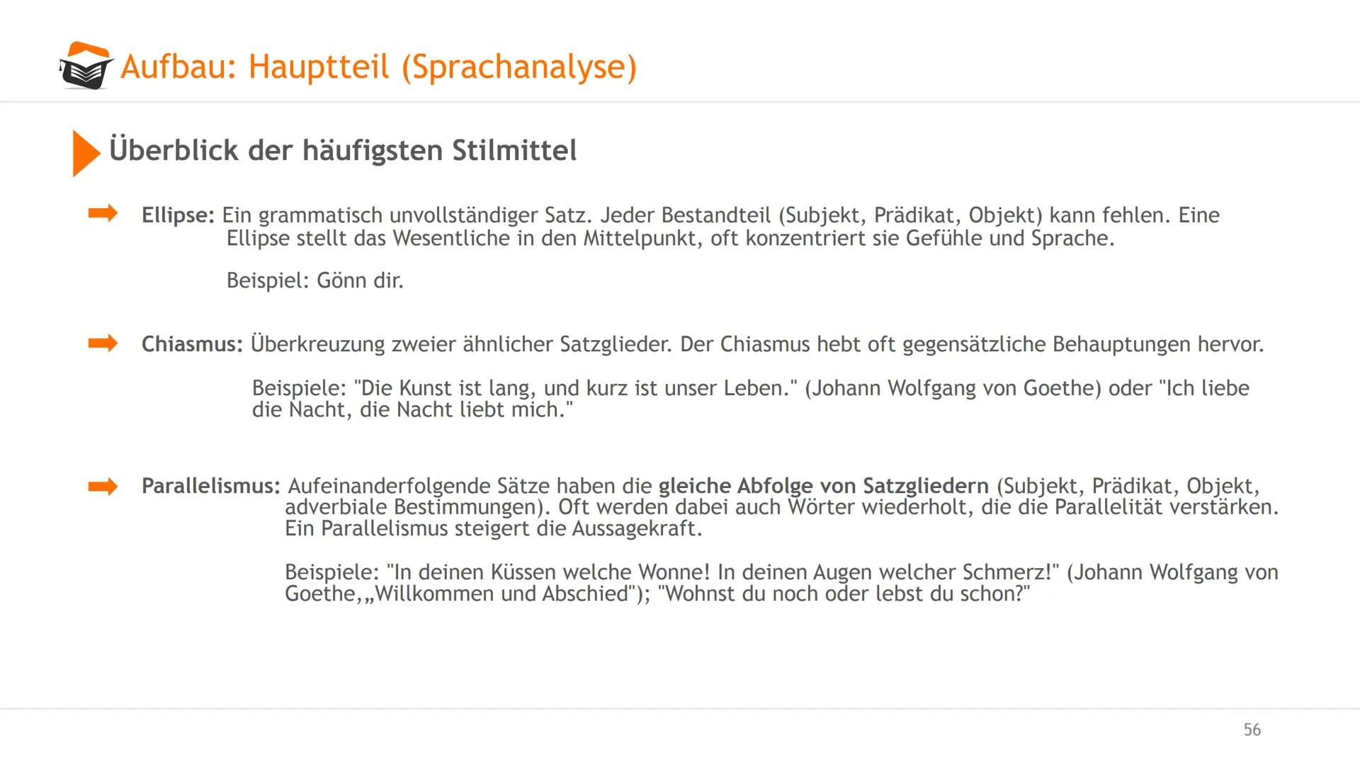 Gedichtanalyse
Angelika Dachtler
O examio
1 Agenda
Gedichtanalyse. Worum gehts?
Aufbau
Einleitung: Einleitungssatz, zeitliche Einorndung, In