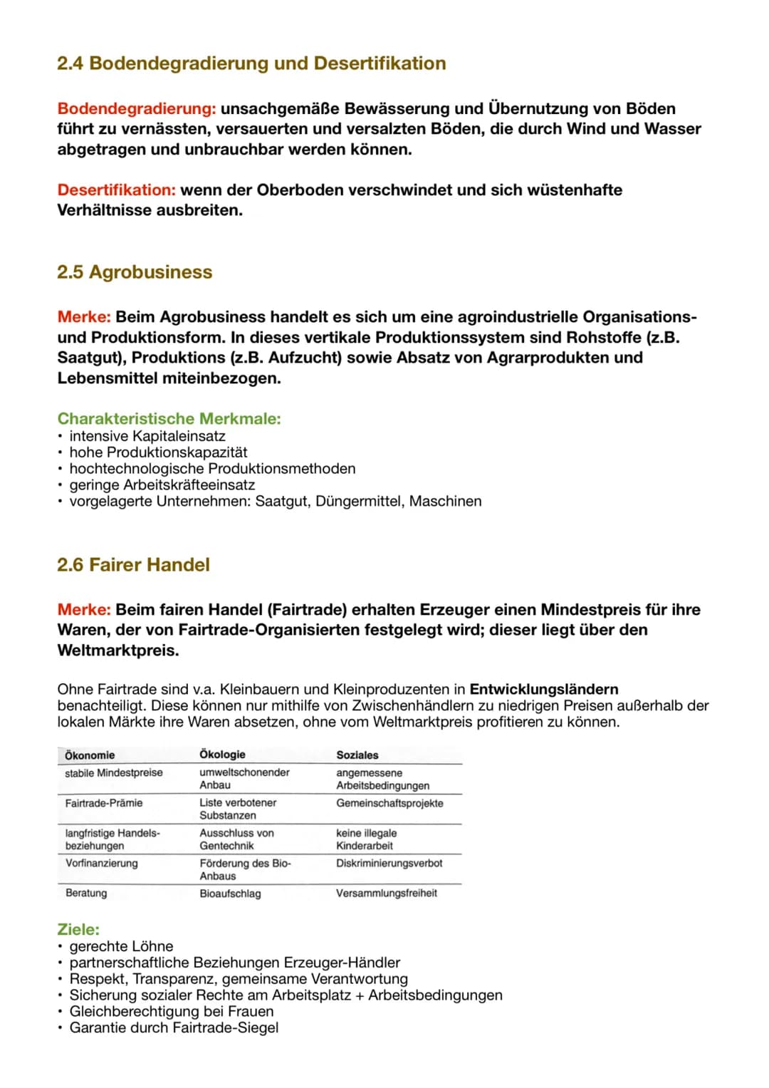 2. Landwirtschaft und Ökologie
2.1 Strukturwandel in der Landwirtschaft
1. Revolution (vor ca. 9000 Jahren): Sesshaftwerden, Übergang zu Ack
