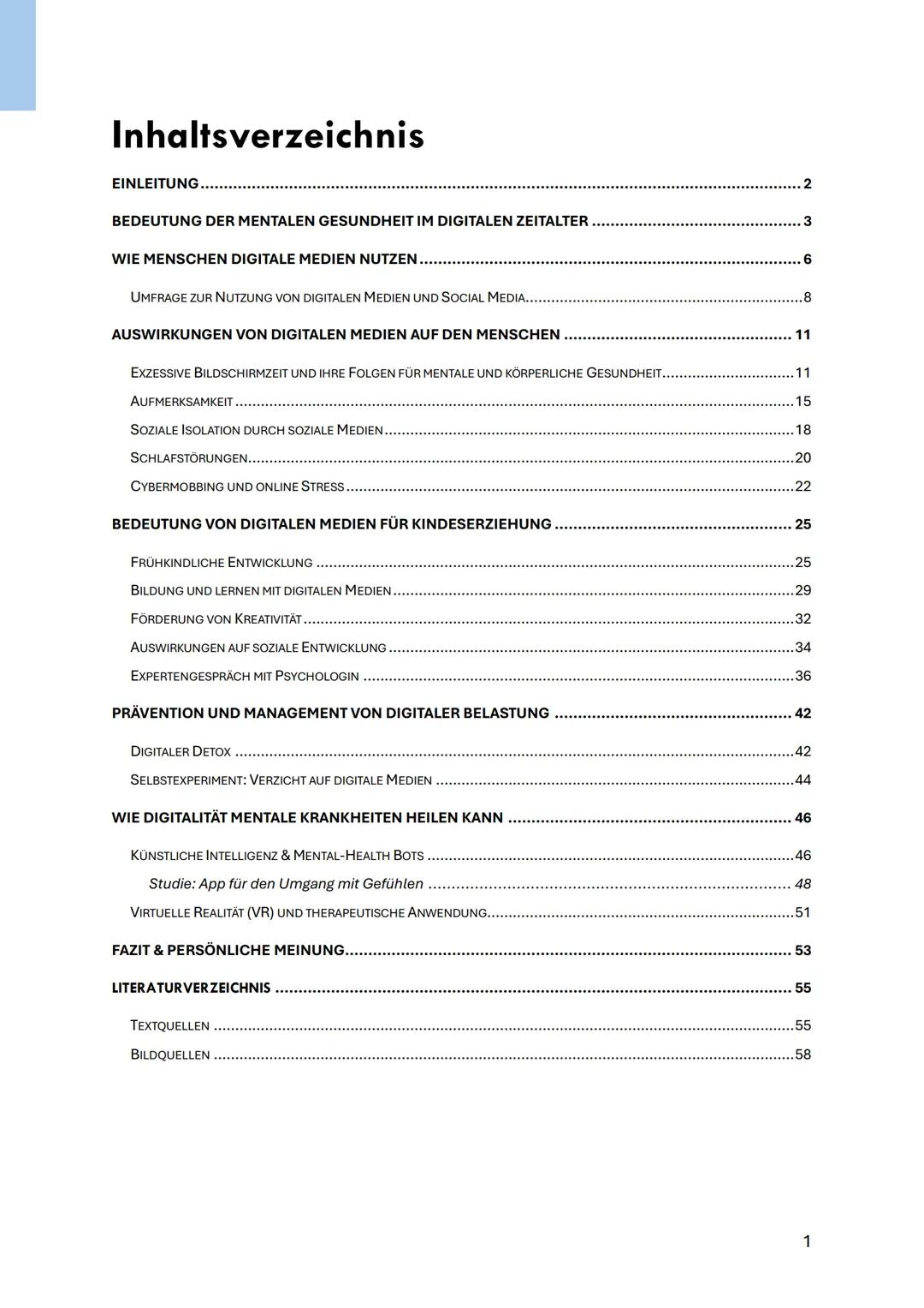 Seminararbeit 2023/2024 - Amazing Future -
Zeitwende gestalten
Mental Health im
digitalen Zeitalter
Wie werden zukünftig mentale Krankheiten