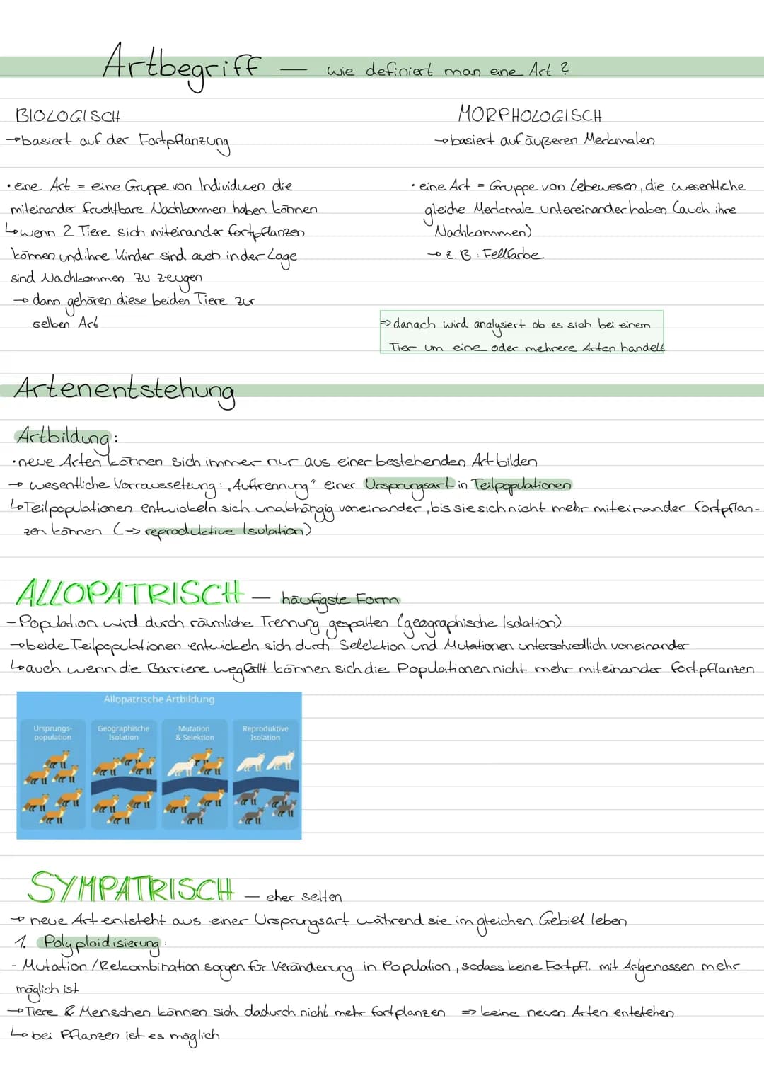 Evolution
LAMARCK-Vererbung erworbener Eigenschaften
von einem kontinuidlichen Artenwardel aus & von der
4
+ geht.
Kerngedanken
ojede Art st