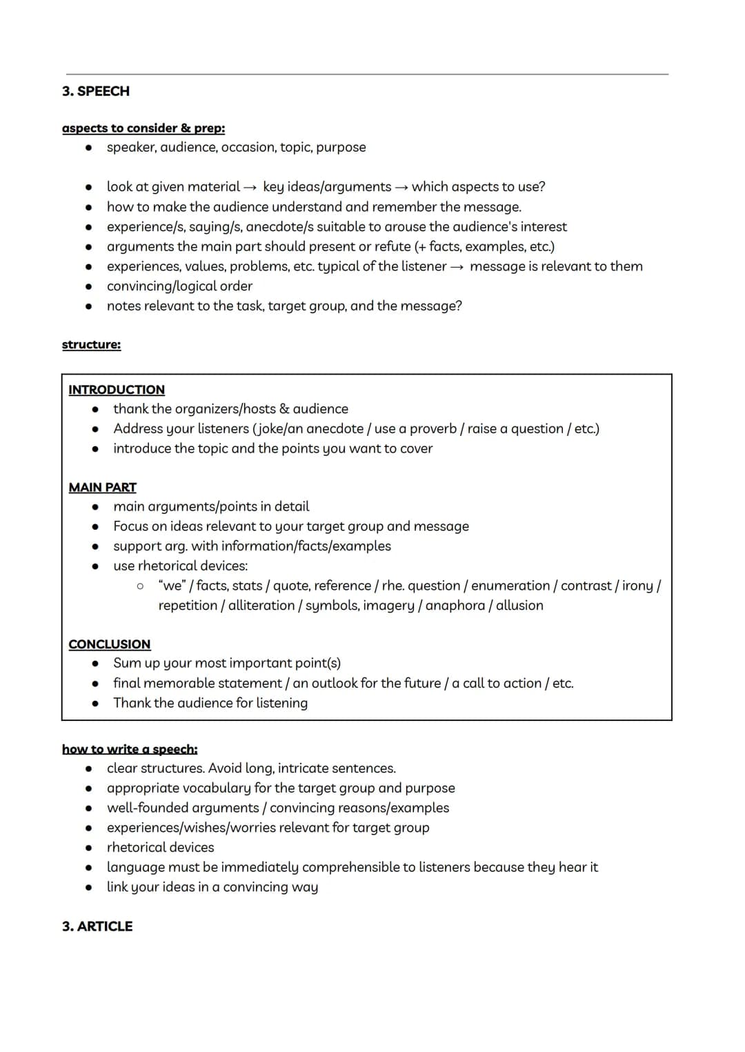 Englisch Abitur
AUFGABE A1
the task could be:
●
●
ANALYSIS & SUMMARY
aspects to consider:
●
●
structure:
introduction:
Sum up the informatio