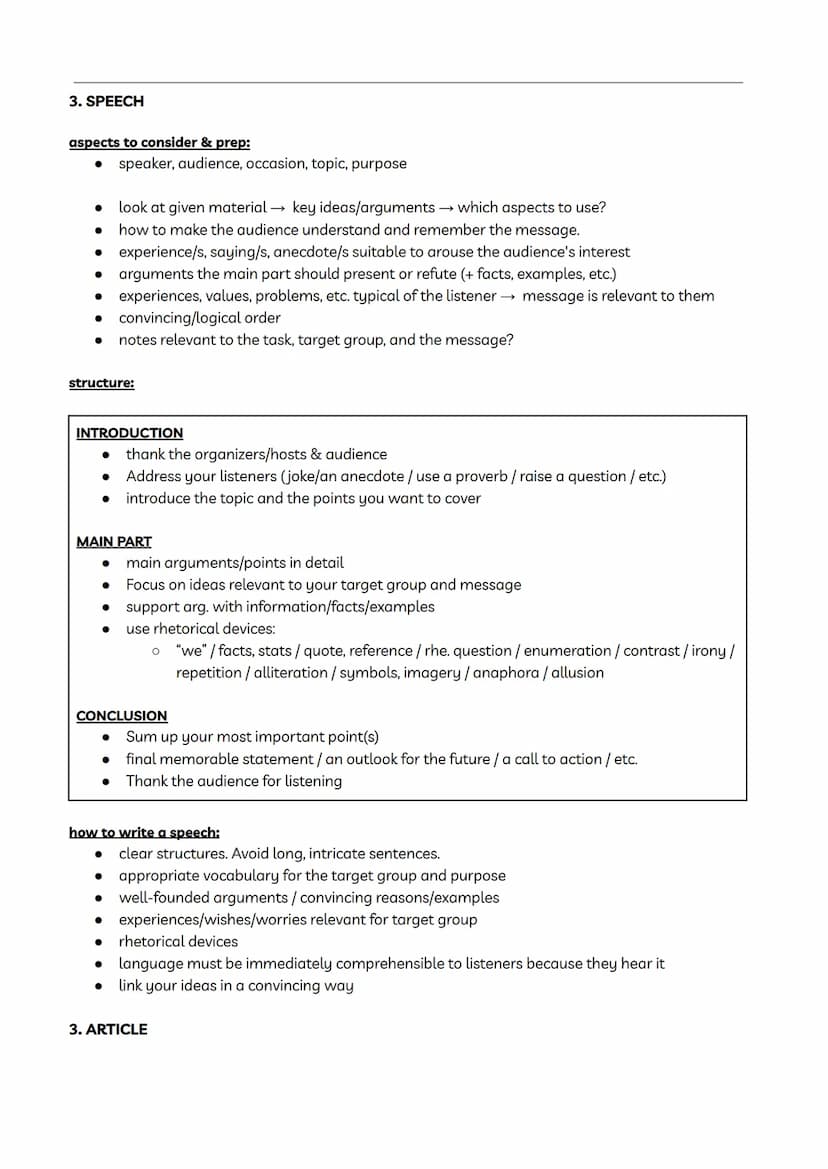 Englisch Abitur
AUFGABE A1
the task could be:
●
●
ANALYSIS & SUMMARY
aspects to consider:
●
●
structure:
introduction:
Sum up the informatio