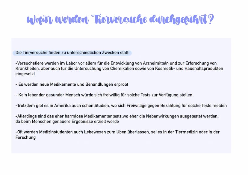 Tierversuche
Referat von Lilly Ly Ann Eckstein
الباملا
ال... الا ..لا
IDH
+
>
VACCINE-A Ting Gliederung
-Definition
-Wofür werden Tierversuc