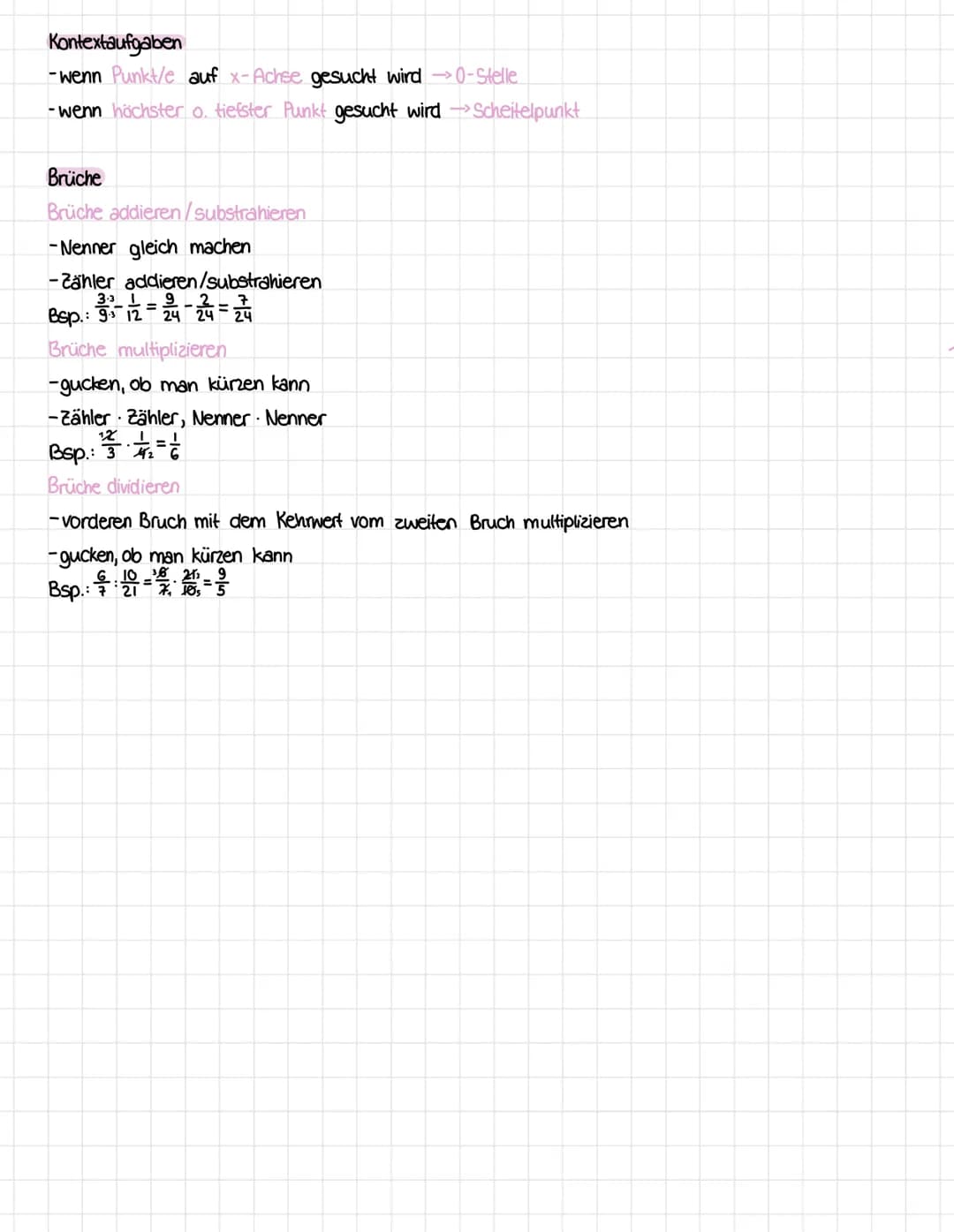 1.Klausur
Lineare Funktionen
Funktionsgleichung f(x) = mx +n
m= Steigung
n=y-Achsenabschnitt (→wo der Graph y-Achse schneidet)
y₂-y₁
m ausre