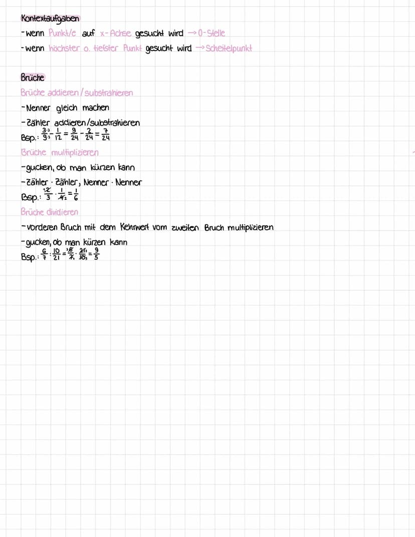 1.Klausur
Lineare Funktionen
Funktionsgleichung f(x) = mx +n
m= Steigung
n=y-Achsenabschnitt (→wo der Graph y-Achse schneidet)
y₂-y₁
m ausre