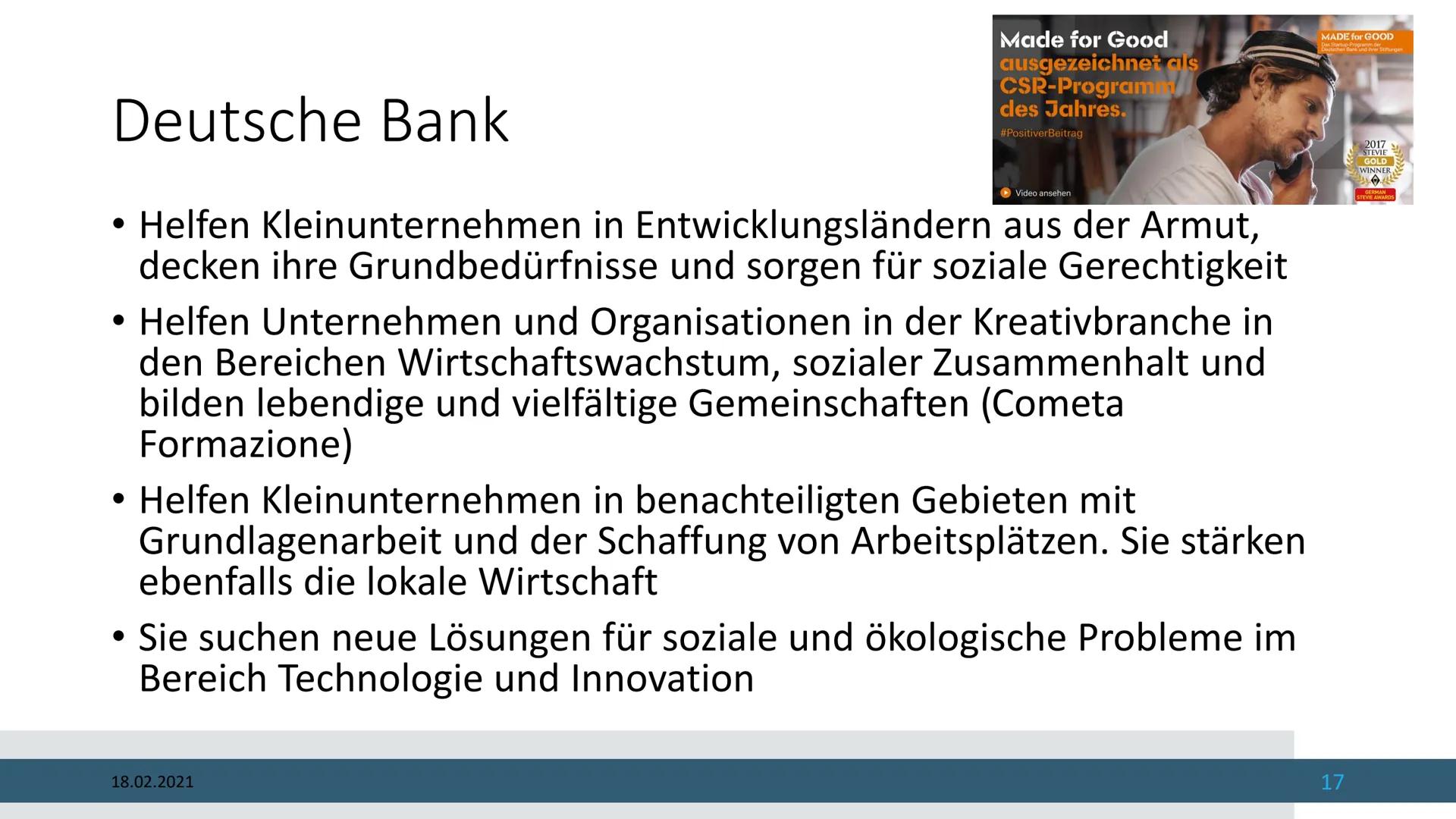 18.02.2021
Corporate Social Responsibility
Die Gesellschaftliche Verantwortung von Unternehmen Von
1 Agenda
18.02.2021
1. Was ist CSR?
2. Co