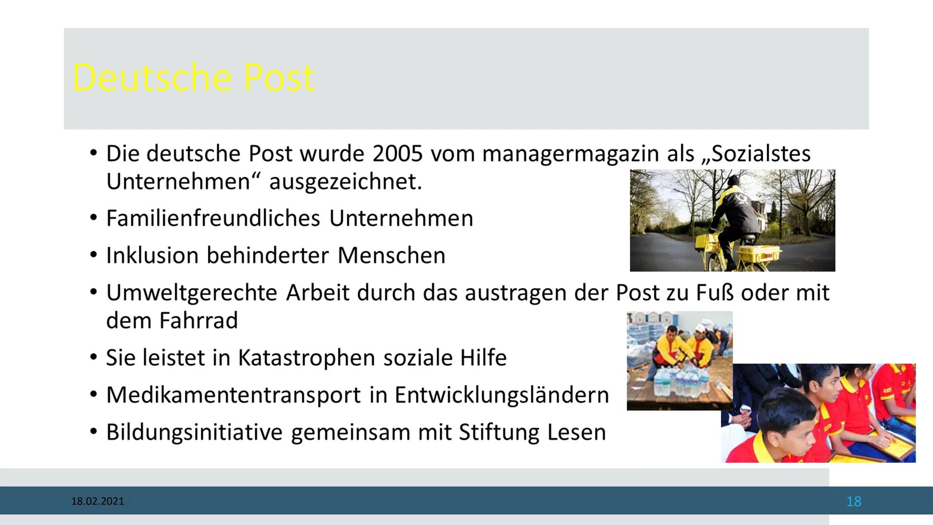 18.02.2021
Corporate Social Responsibility
Die Gesellschaftliche Verantwortung von Unternehmen Von
1 Agenda
18.02.2021
1. Was ist CSR?
2. Co