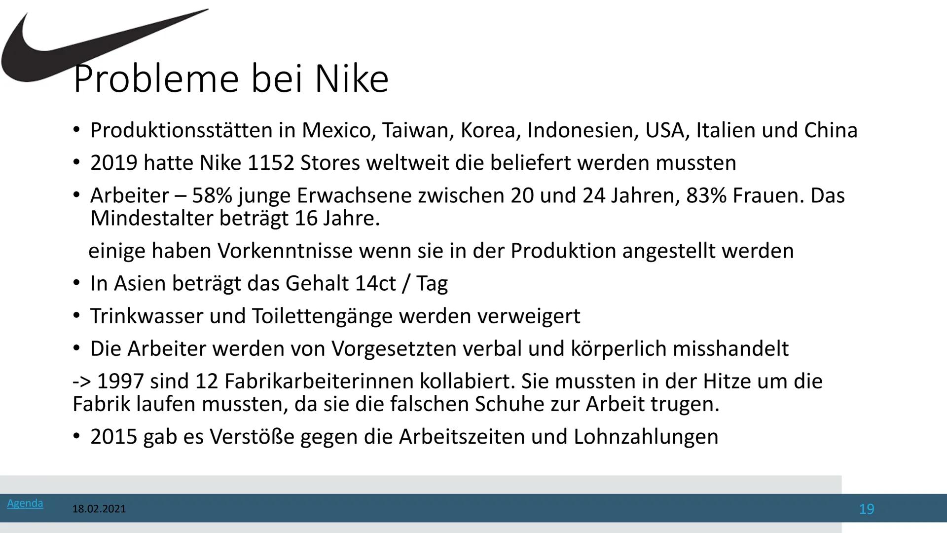 18.02.2021
Corporate Social Responsibility
Die Gesellschaftliche Verantwortung von Unternehmen Von
1 Agenda
18.02.2021
1. Was ist CSR?
2. Co