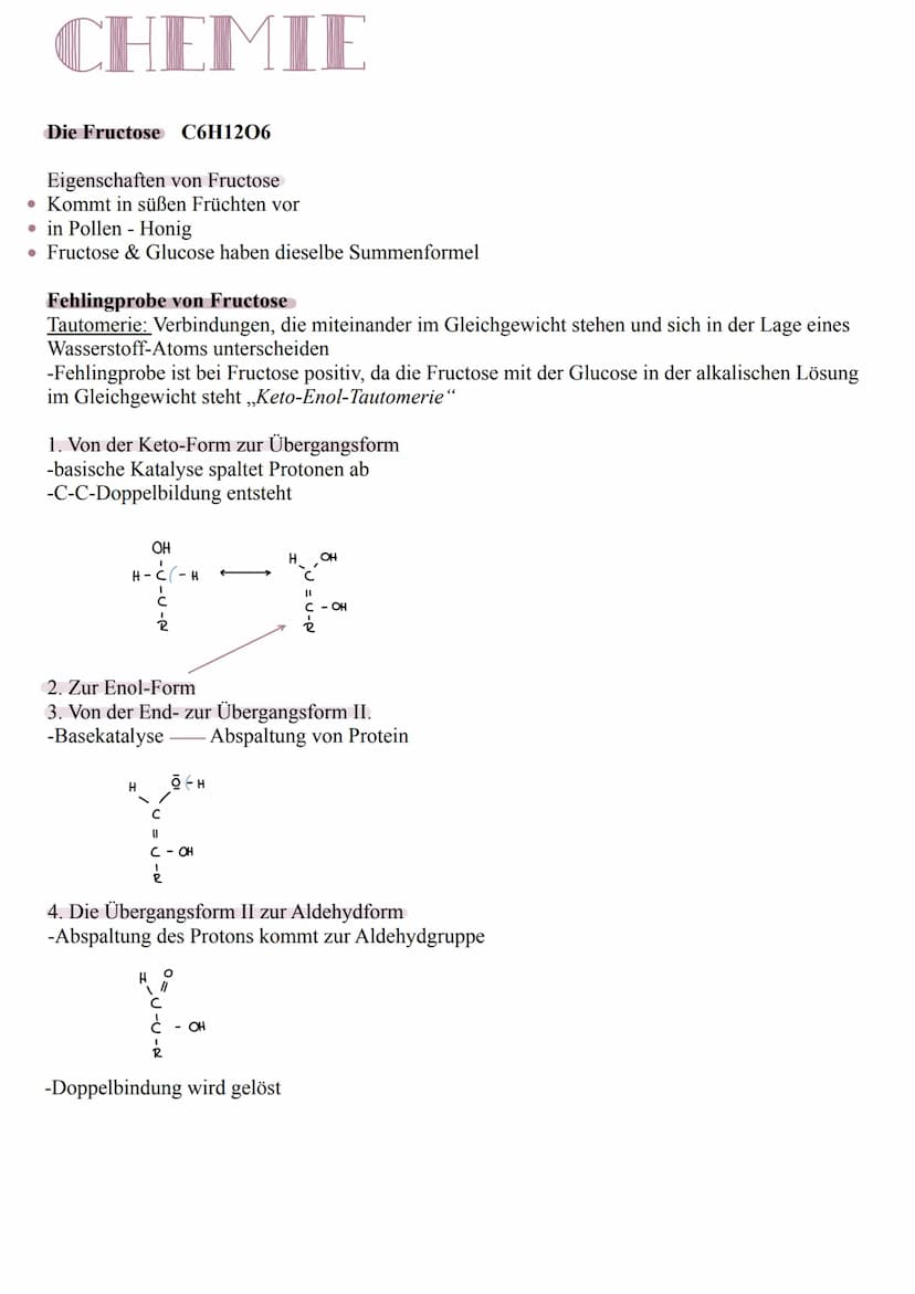 CHEMIE
Isomerie
Die Isomerie unterscheidet sich in:
• Der Molekülstruktur (Konstitutionsisomerie)
• Der Bindungsanordnung an einem Kohlensto