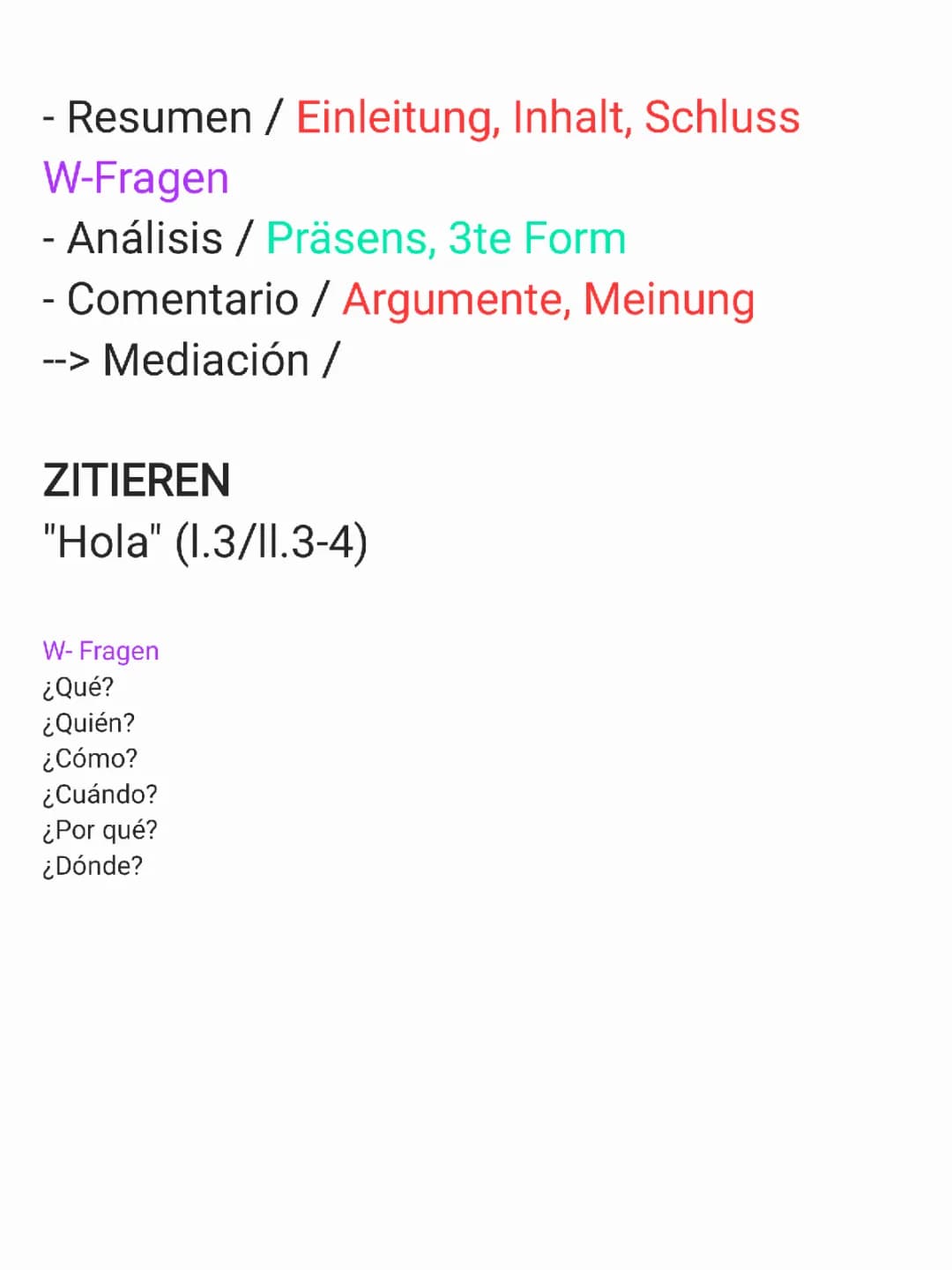 Guía de Formulierungshilfen en Español: Análisis y Ejercicios