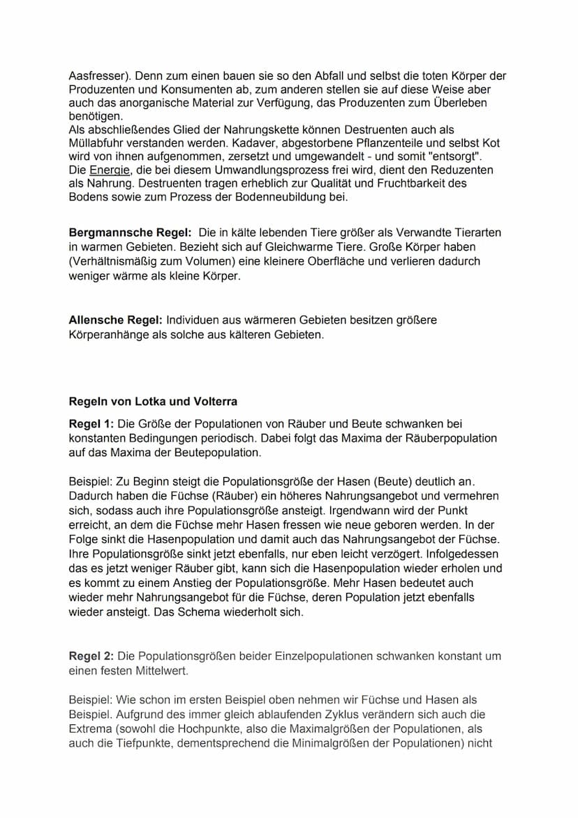 Ökologie
Ökologie: Teilbereich der Biologie, beschäftigt sich mit den Wechselwirkungen
zwischen belebter und unbelebter Umwelt und gegenseit
