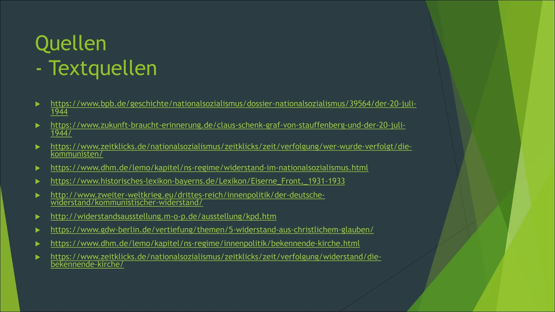 Widerstand im
Nationalsozialismus
Ehrlich, Amelie, 30. Oktober 2020, 10/1
F Gliederung
Arten des Widerstandes im Nationalsozialismus
militär