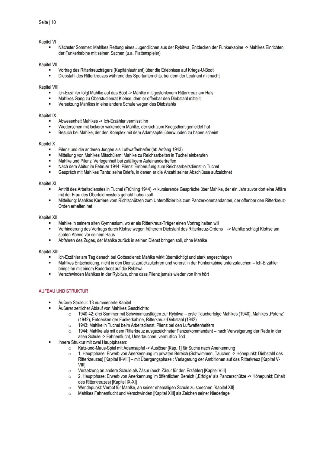 Seite | 1
1. Halbjahr: Literatur und Sprache um 1800; Gegenwelten in der Romantik; Drama und Kommunikation
KUNSTMÄRCHEN
alleinstehende Merkm