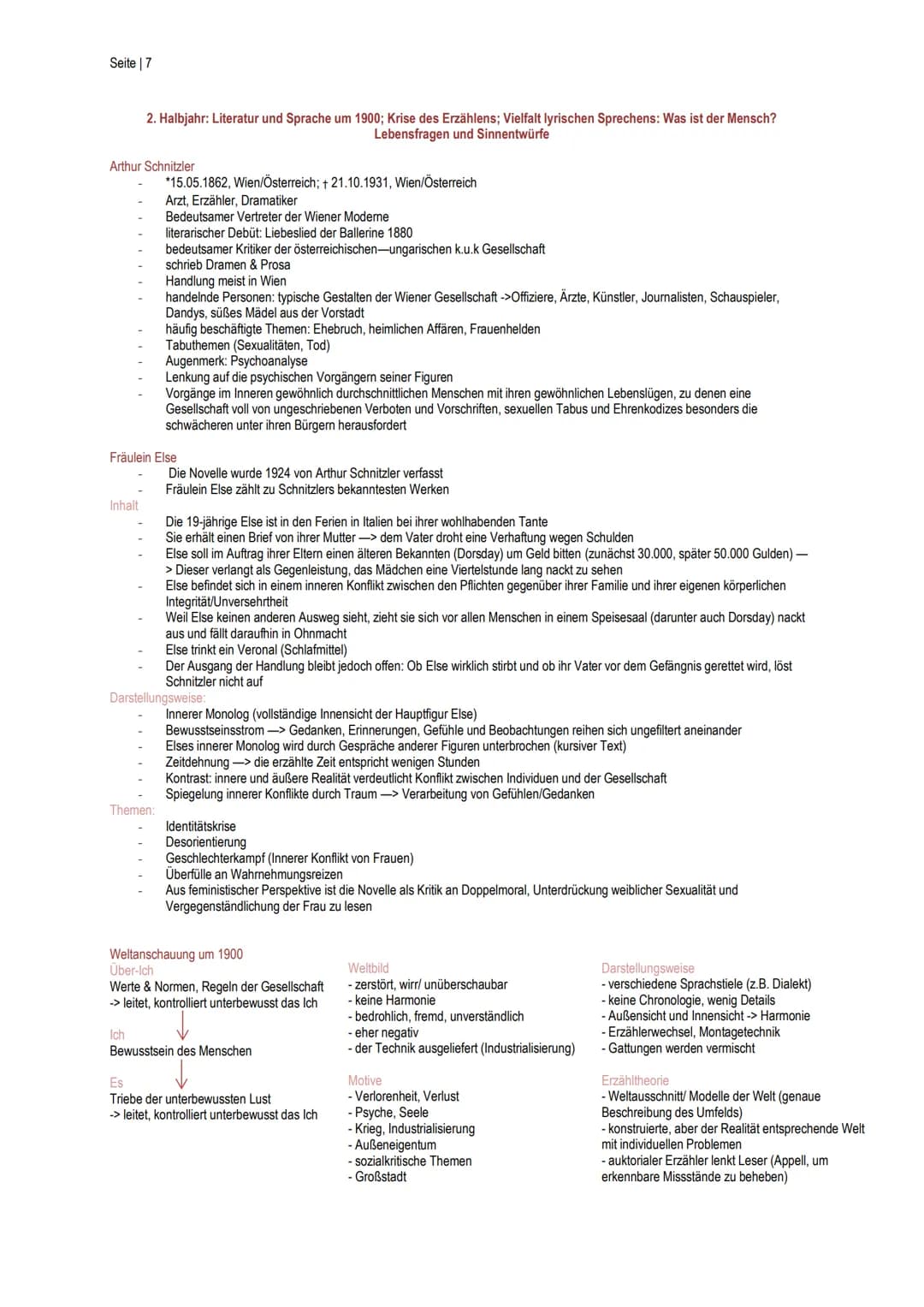 Seite | 1
1. Halbjahr: Literatur und Sprache um 1800; Gegenwelten in der Romantik; Drama und Kommunikation
KUNSTMÄRCHEN
alleinstehende Merkm