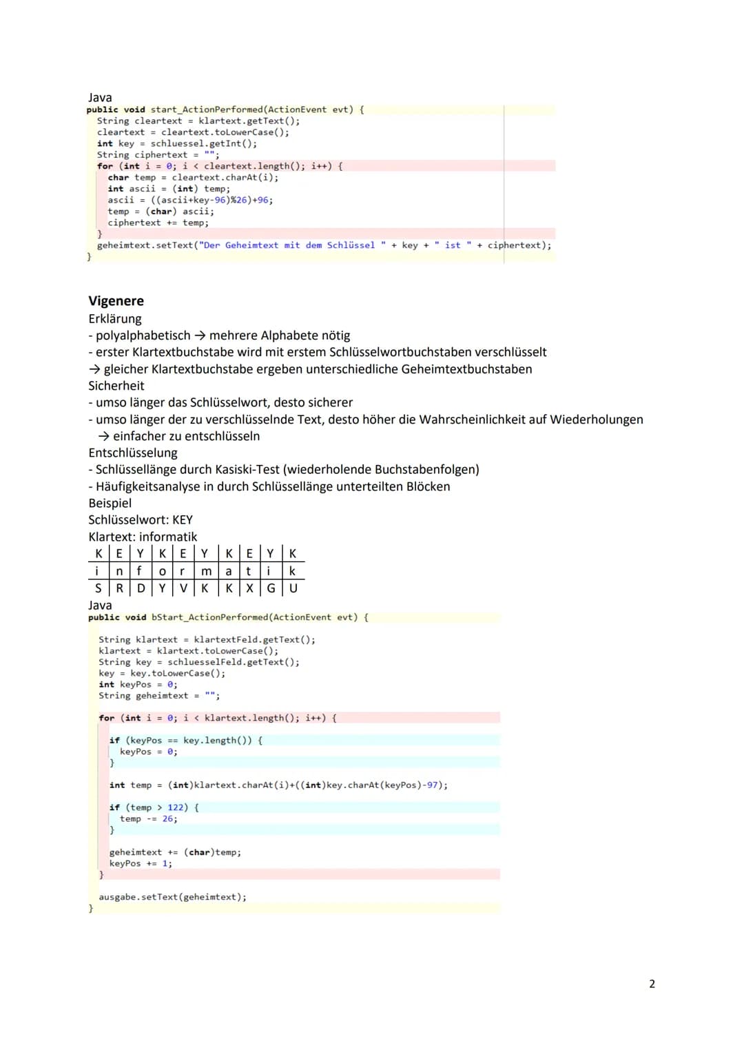 Kryptologie
Fachausdruck
Kryptologie
Codieren
Chiffre
Chiffrieren
Dechiffrierung
Substitution
Transposition
Monoalphabetisch
Polyalphabetisc