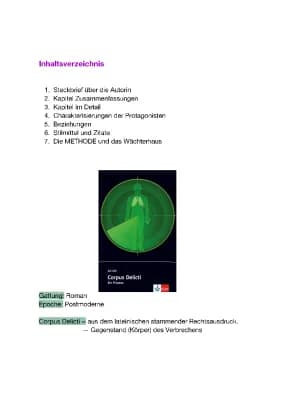 Know Lesetagebuch — Corpus Delicti (Juli Zeh) thumbnail