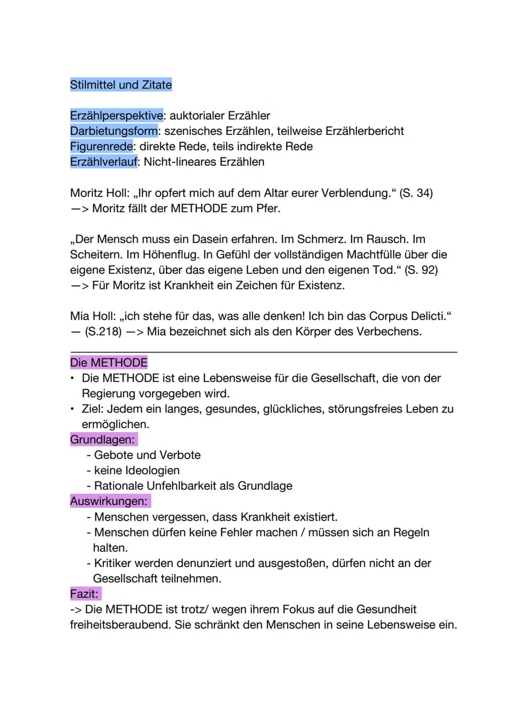 Inhaltsverzeichnis
1. Steckbrief über die Autorin
2. Kapitel Zusammenfassungen
3. Kapitel im Detail
4. Charakterisierungen der Protagonisten