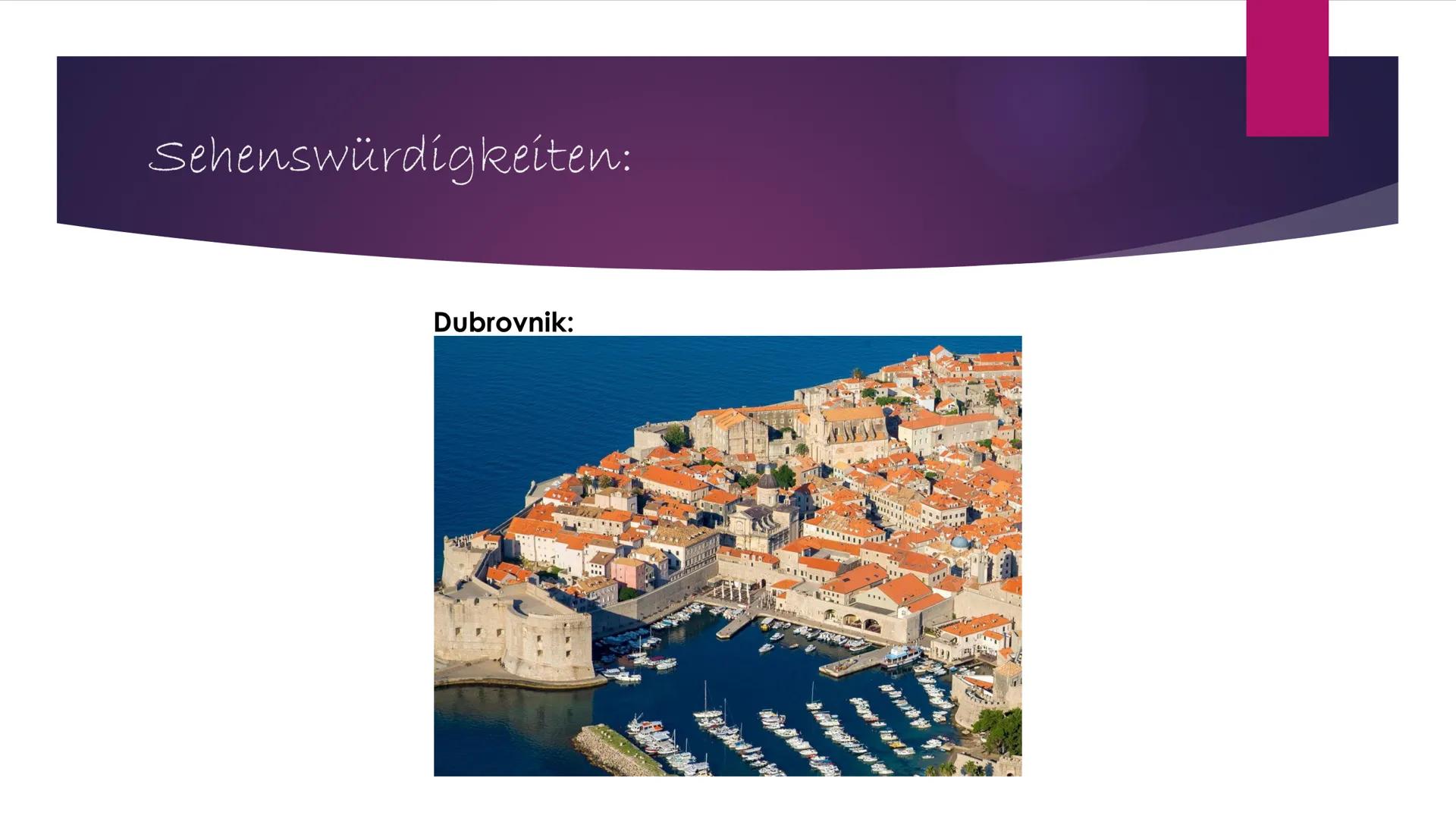 Allgemein:
Offizielle Bezeichnung: Republika Hrvatska (Republik Kroatien)
Einwohner: 4.300.000
●
●
●
●
Geographie:
●
●
●
Dichte: 75.8/km²
Sp