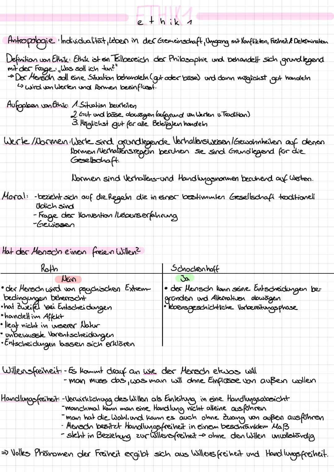 Werte und Normen für Kinder - Freier Wille und Ethik Beispiele