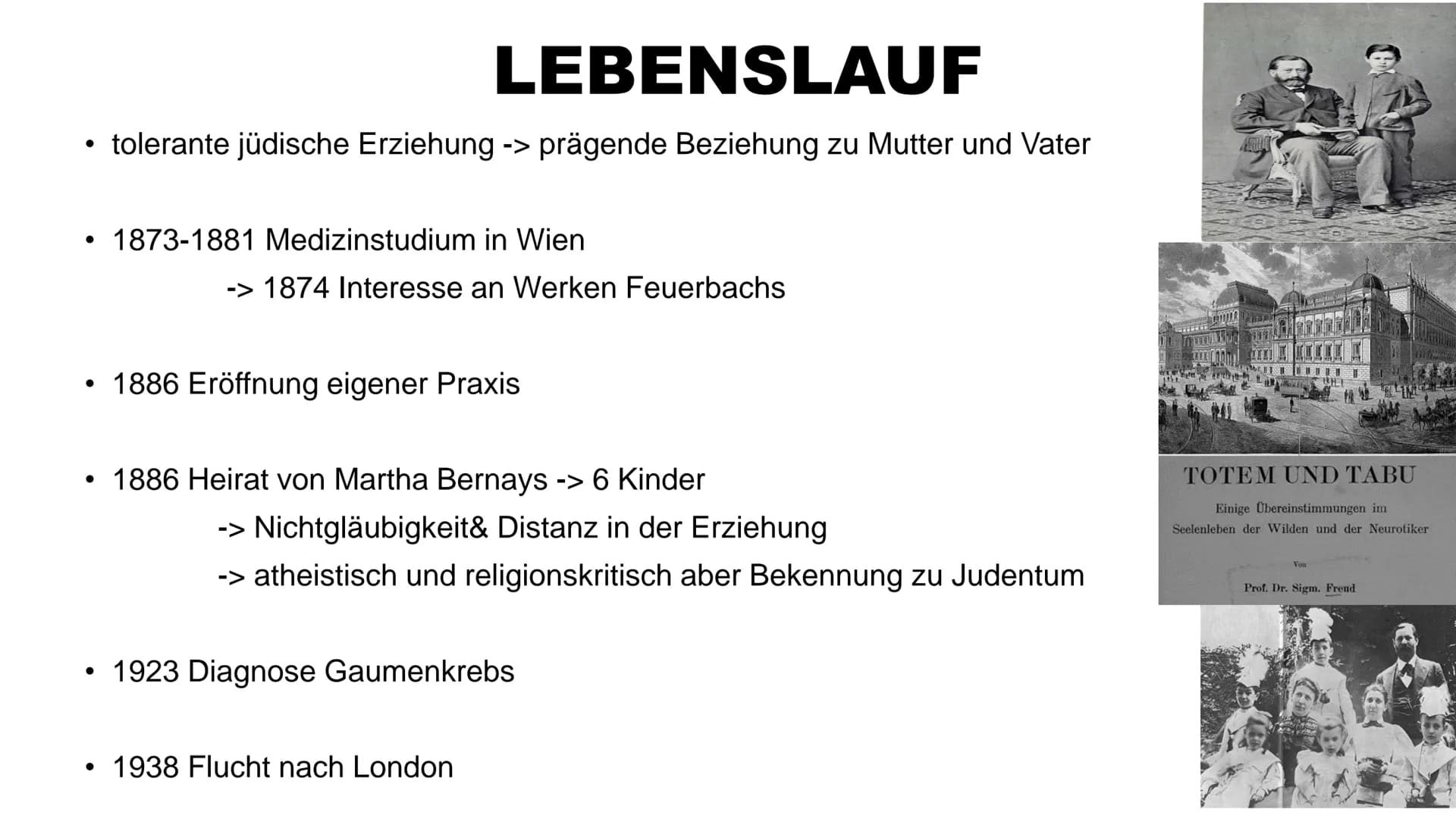 MSS 12
evang. Religion
SIGMUND FREUD
DIE PSYCHOANALYTISCHE SICHT AUF
DIE RELIGION
Frank Erhardt, Julian Schröder, Evelyne Hildebrandt, Alina