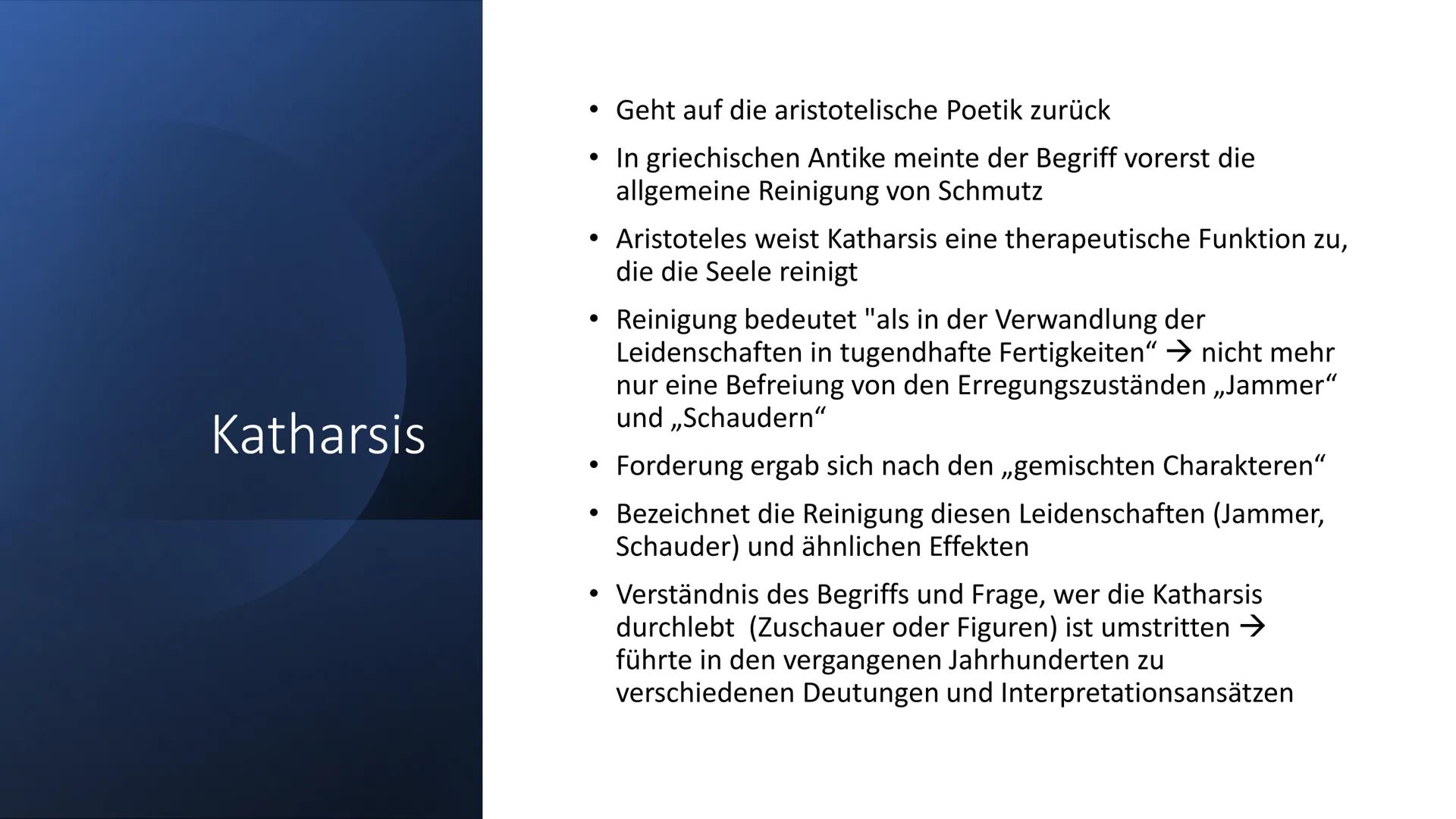 # Gotthold Ephraim

Lessing # Inhaltsverzeichnis

Leben

Werke

Definition
Dramentheorie

Lessings
Dramentheorie

Katharsis

Aspekte der
Dra