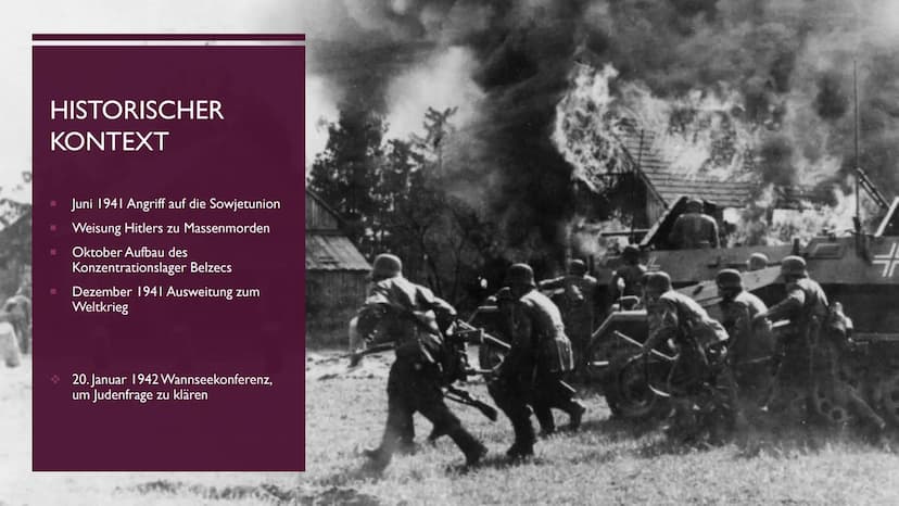 ===
DIE
WANNSEEKON-
FERENZ
FINE PRÄSENTATION VON JULIEN INHALTSVERZEICHNIS
I
I
I
Die Wannseekonferenz
> Generelle Informationen
➤ Historisch